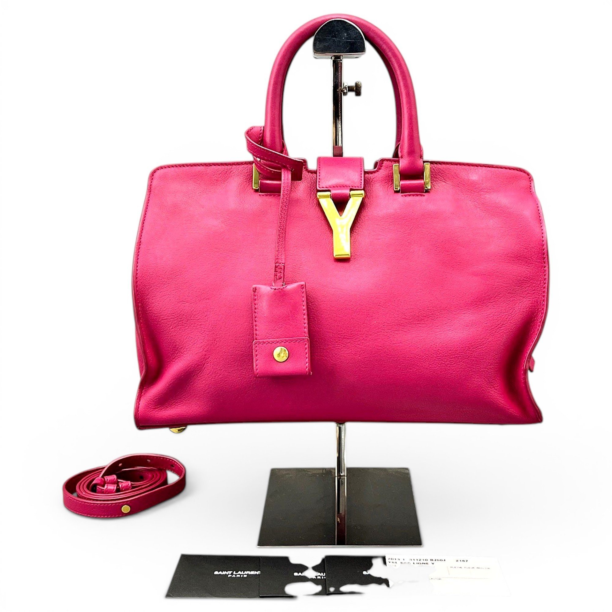 Leather crossbody bag
