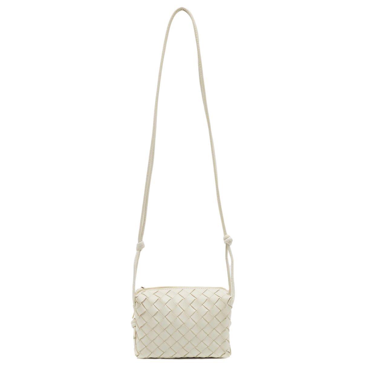 Loop leather handbag