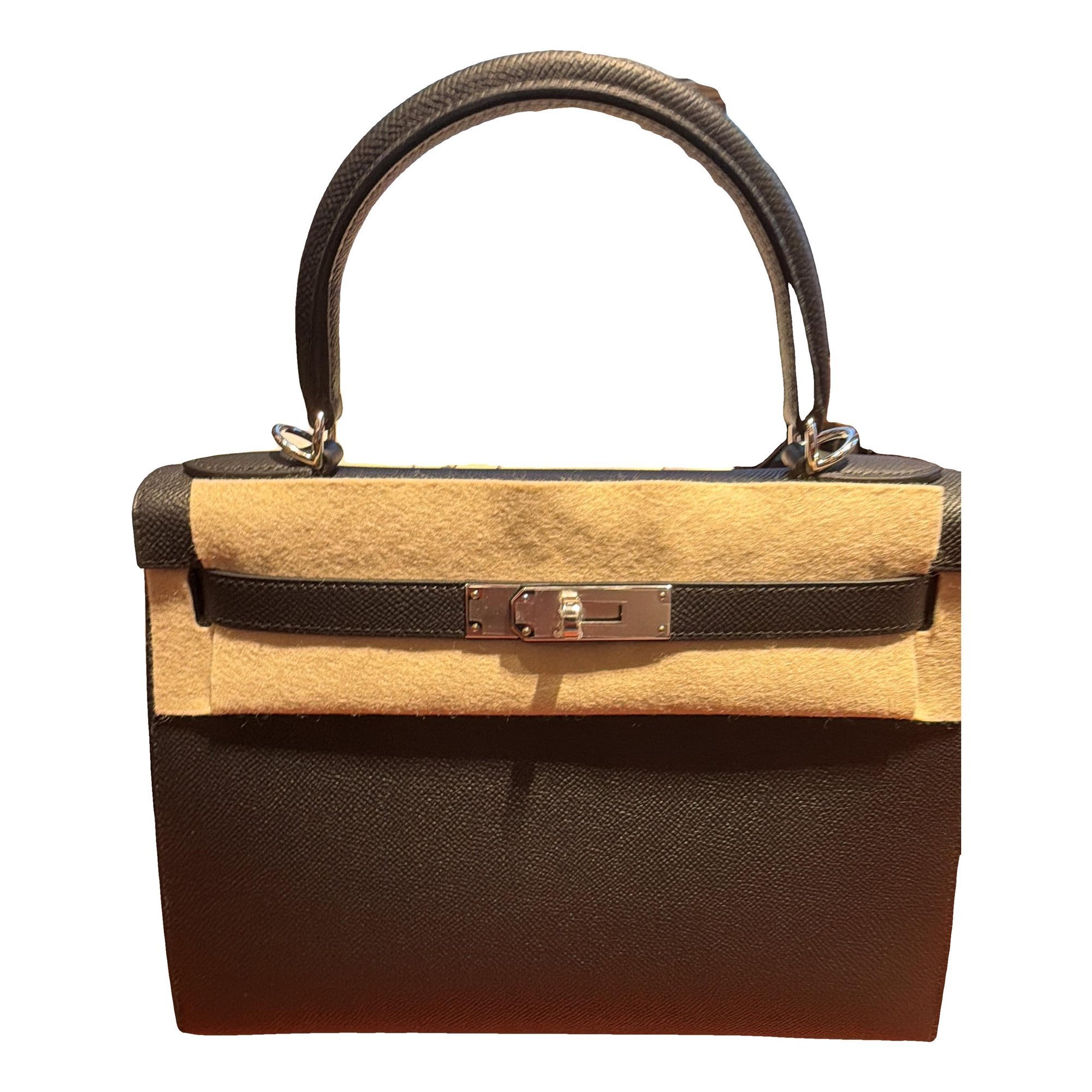 Kelly 28 leather handbag