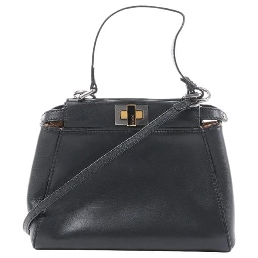 Peekaboo leather bag