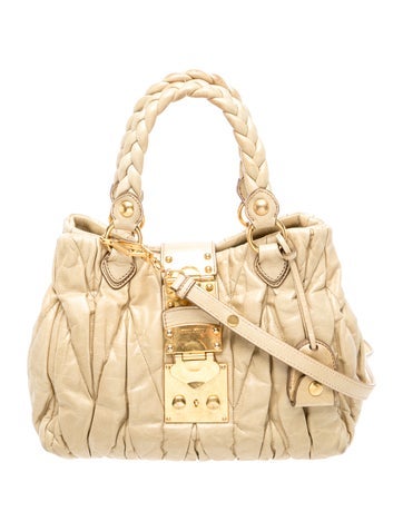 Leather Top Handle Bag