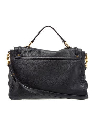 Miu Miu Leather Top Handle Bag