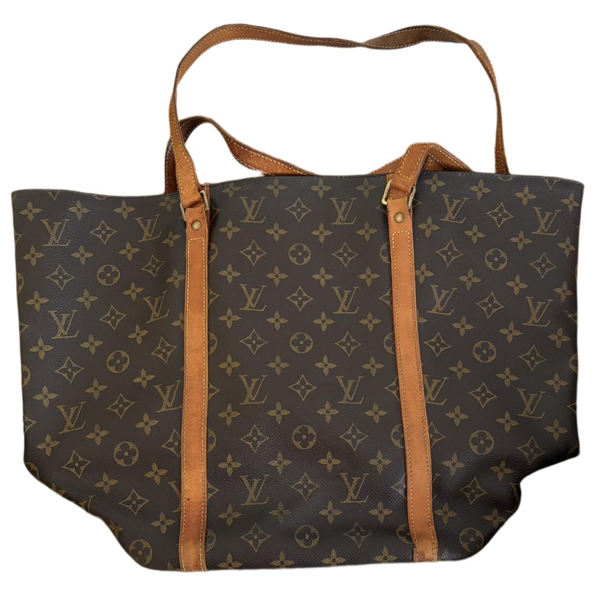 Leather tote