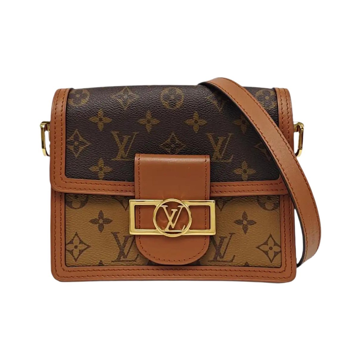 Dauphine leather mini bag