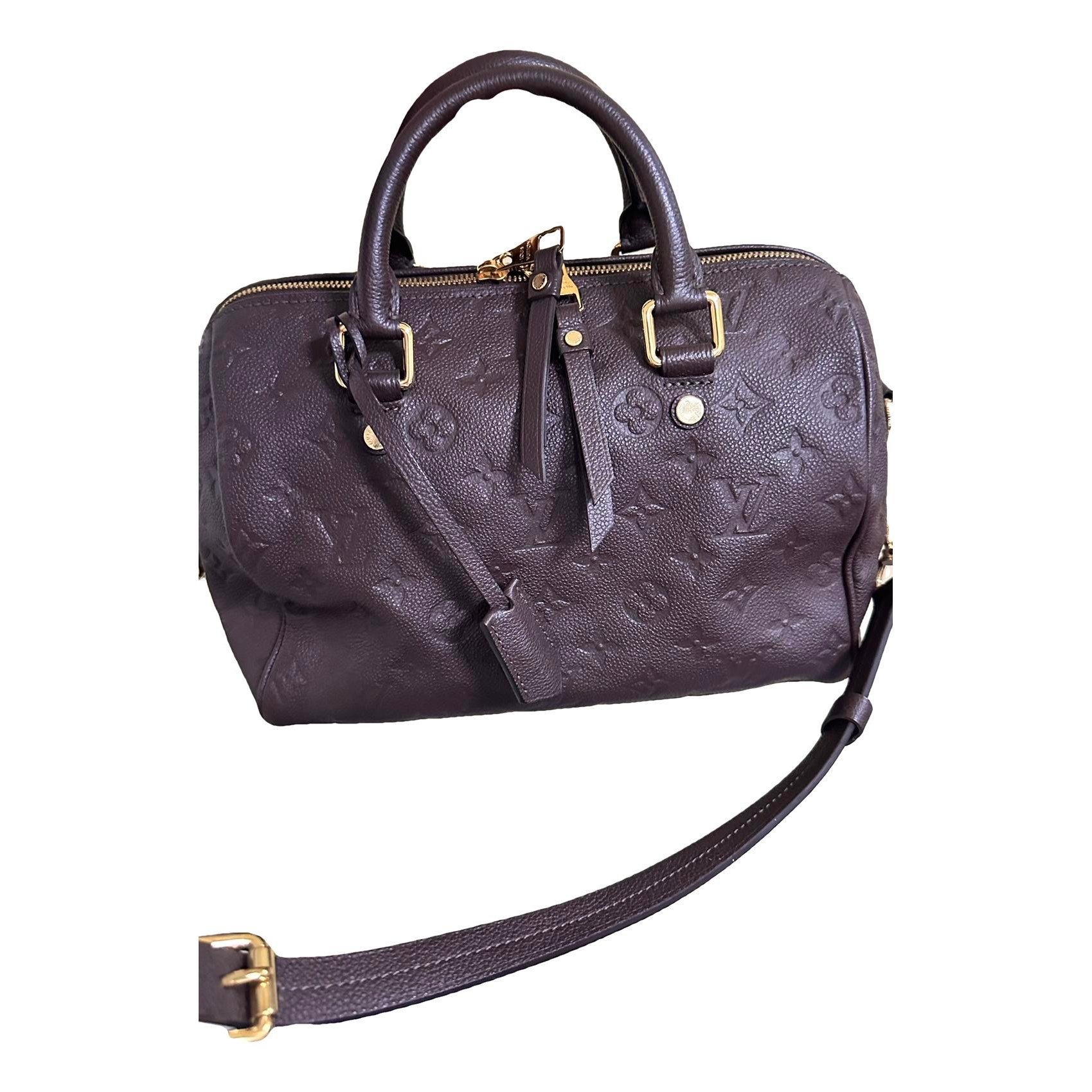 Louis Vuitton Speedy Bandoulière leather crossbody bag