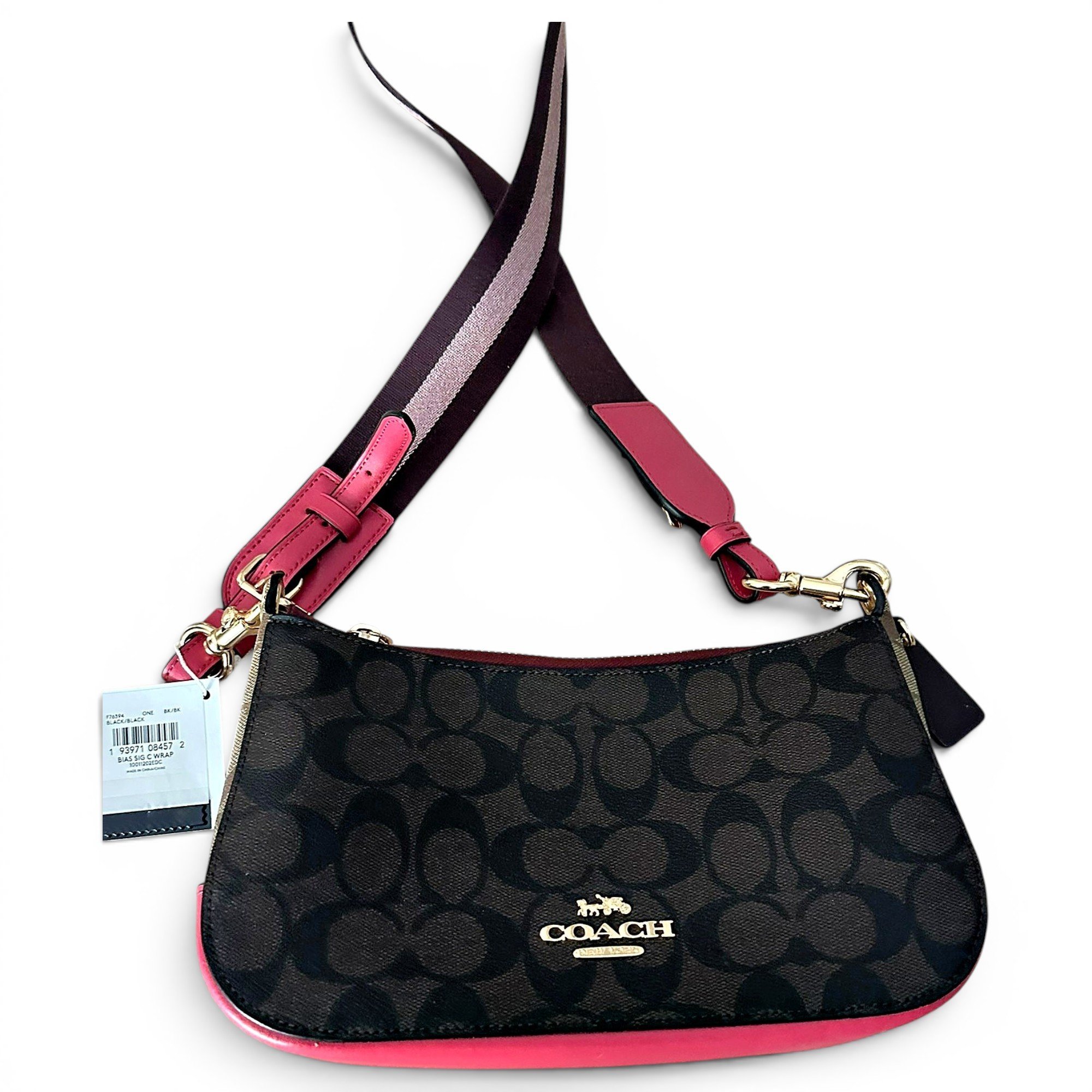 Leather crossbody bag