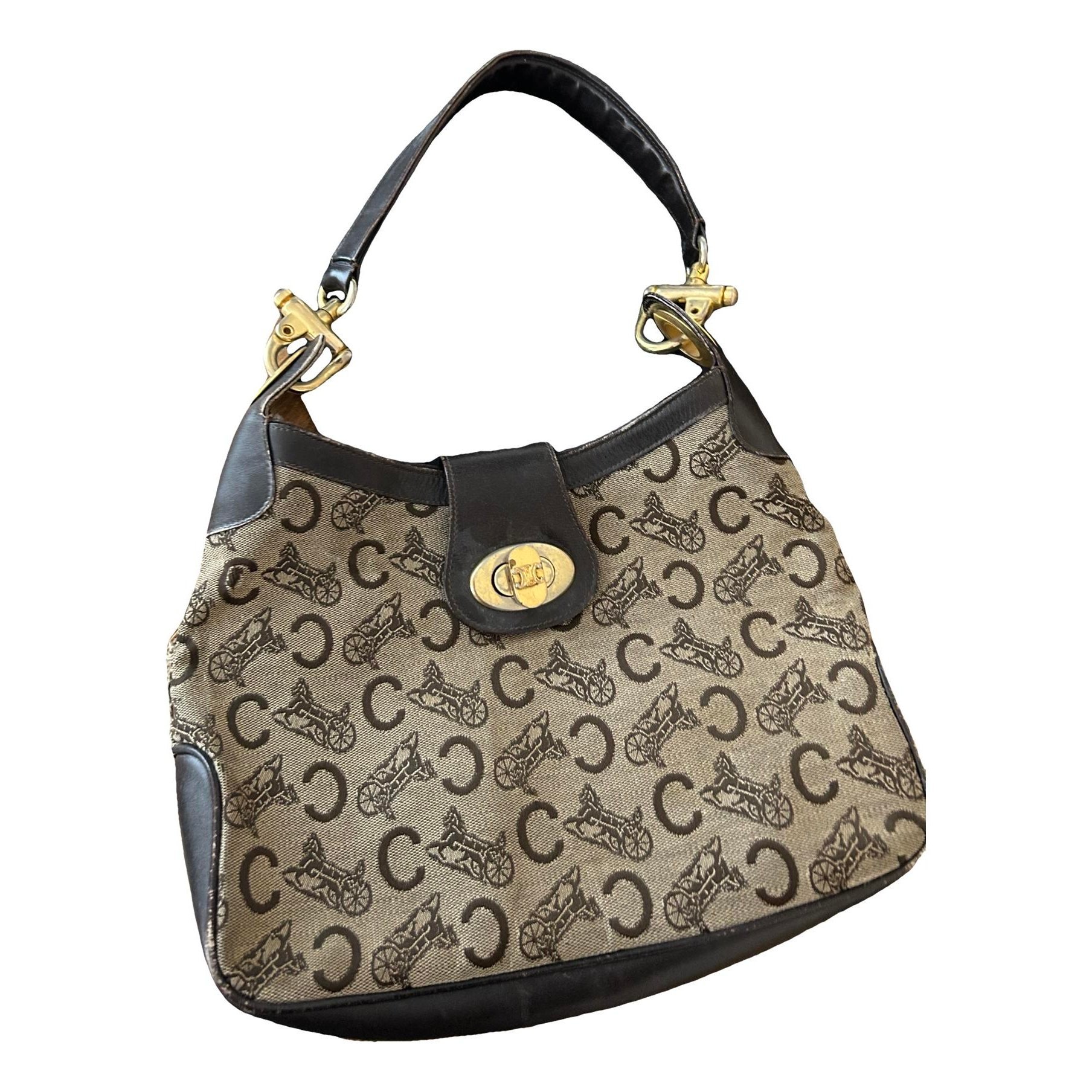 Leather handbag