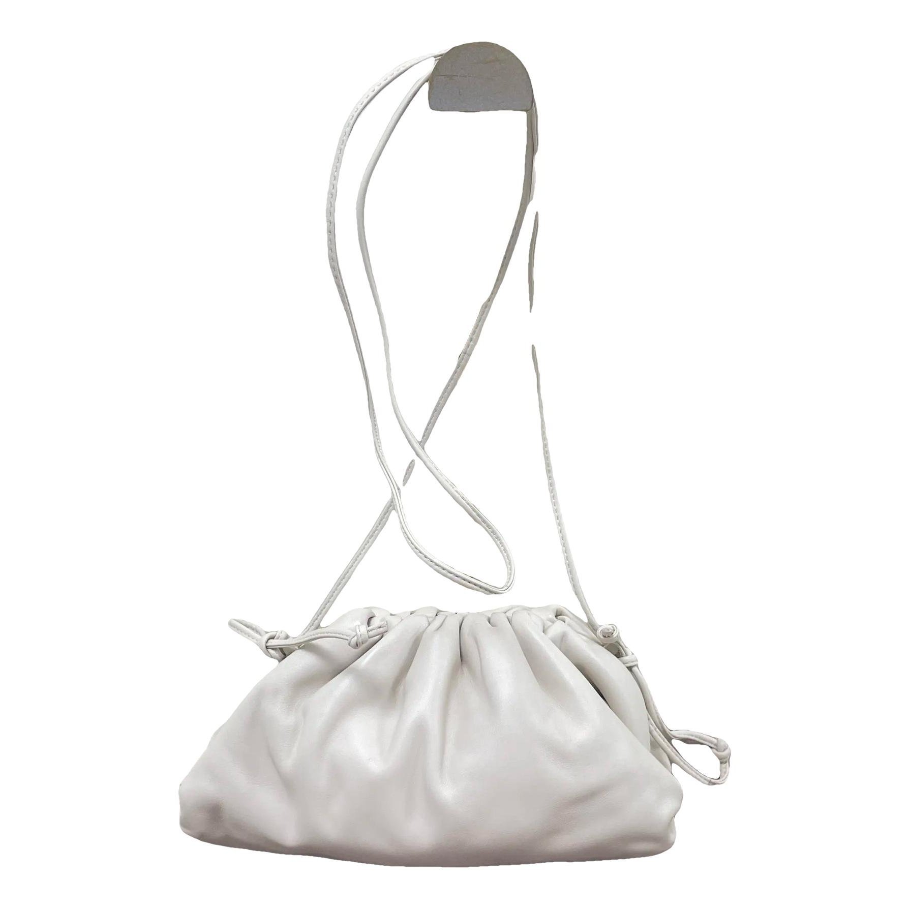 Pouch leather handbag