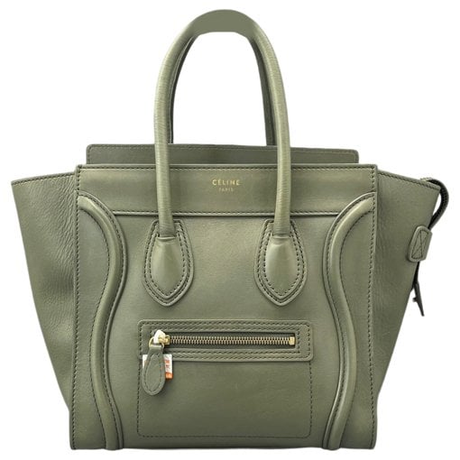 Luggage leather handbag