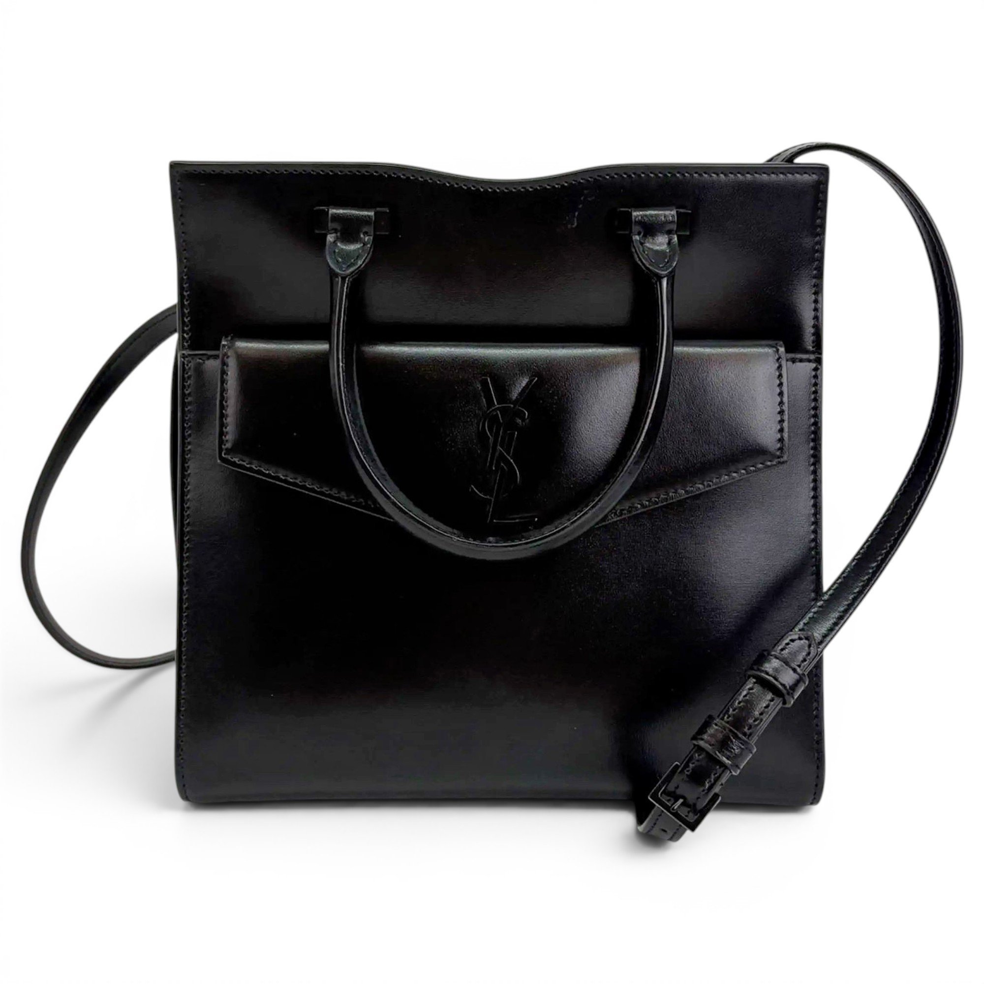 Uptown leather handbag