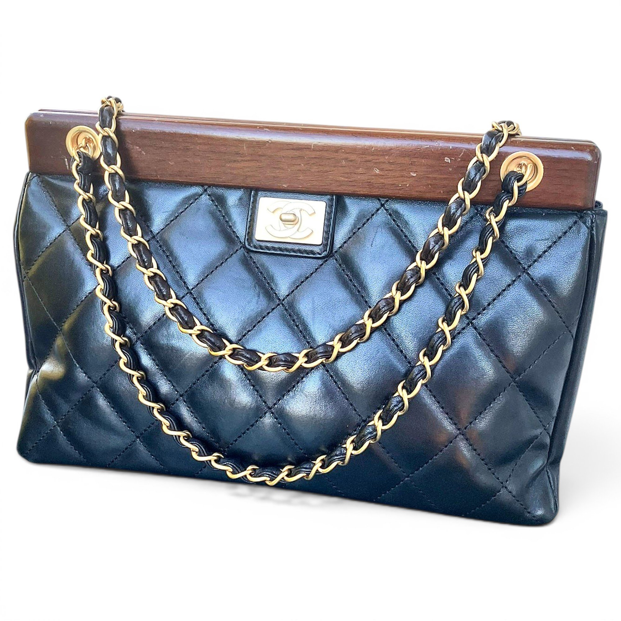 Chanel Patent leather handbag