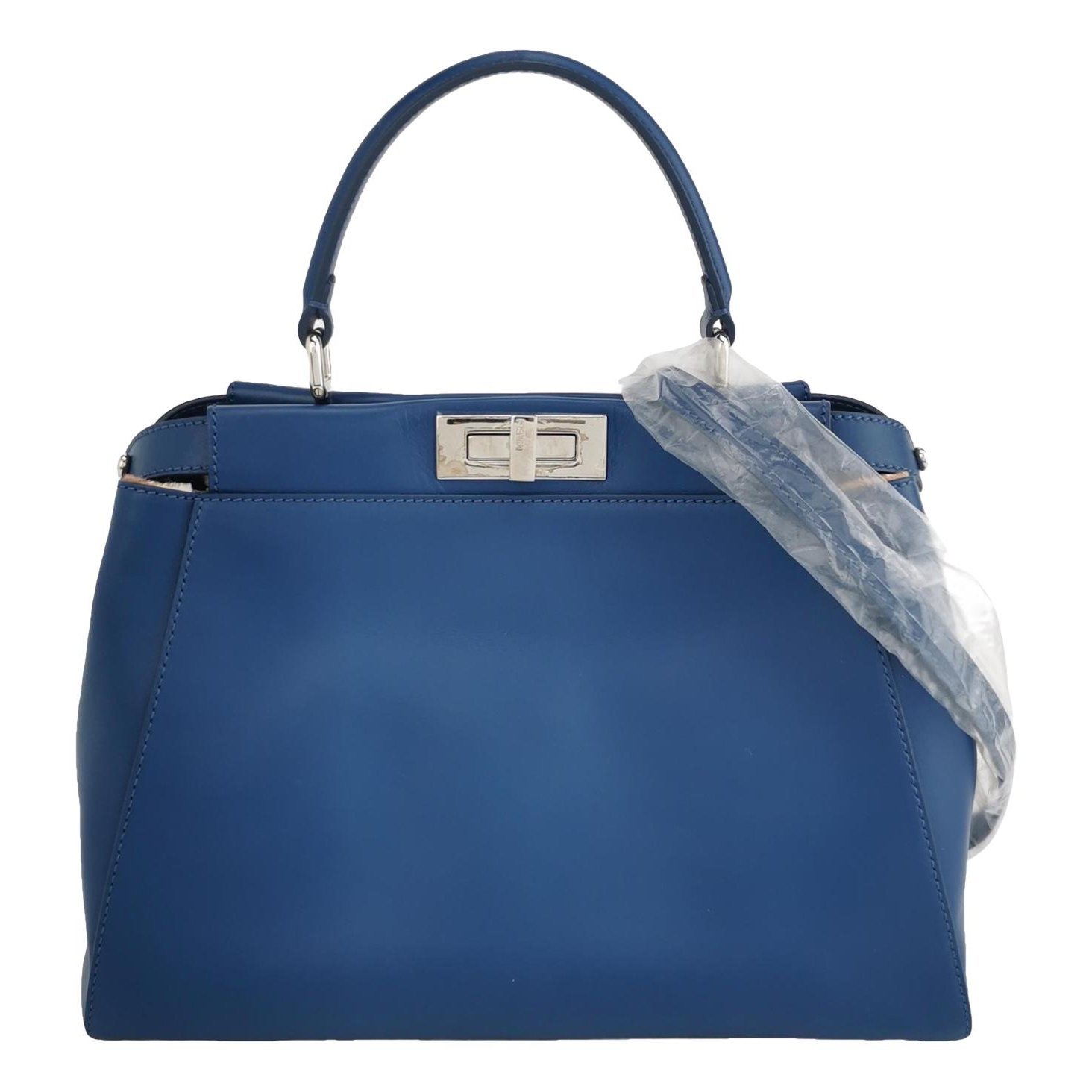 Peekaboo leather handbag