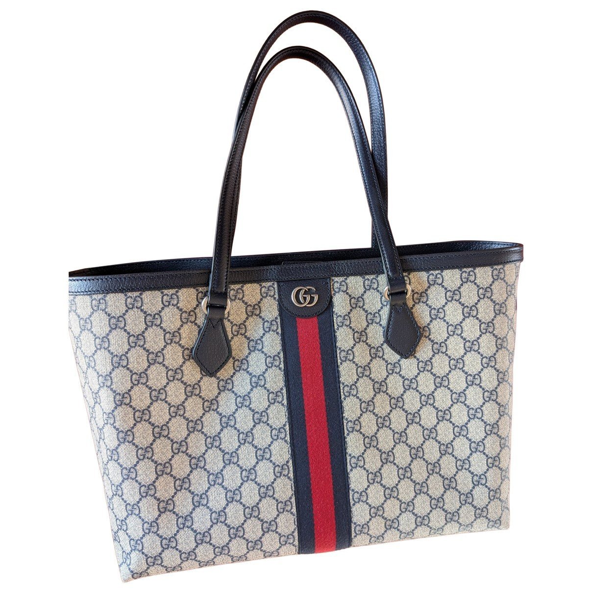 Ophidia Shopping leather tote