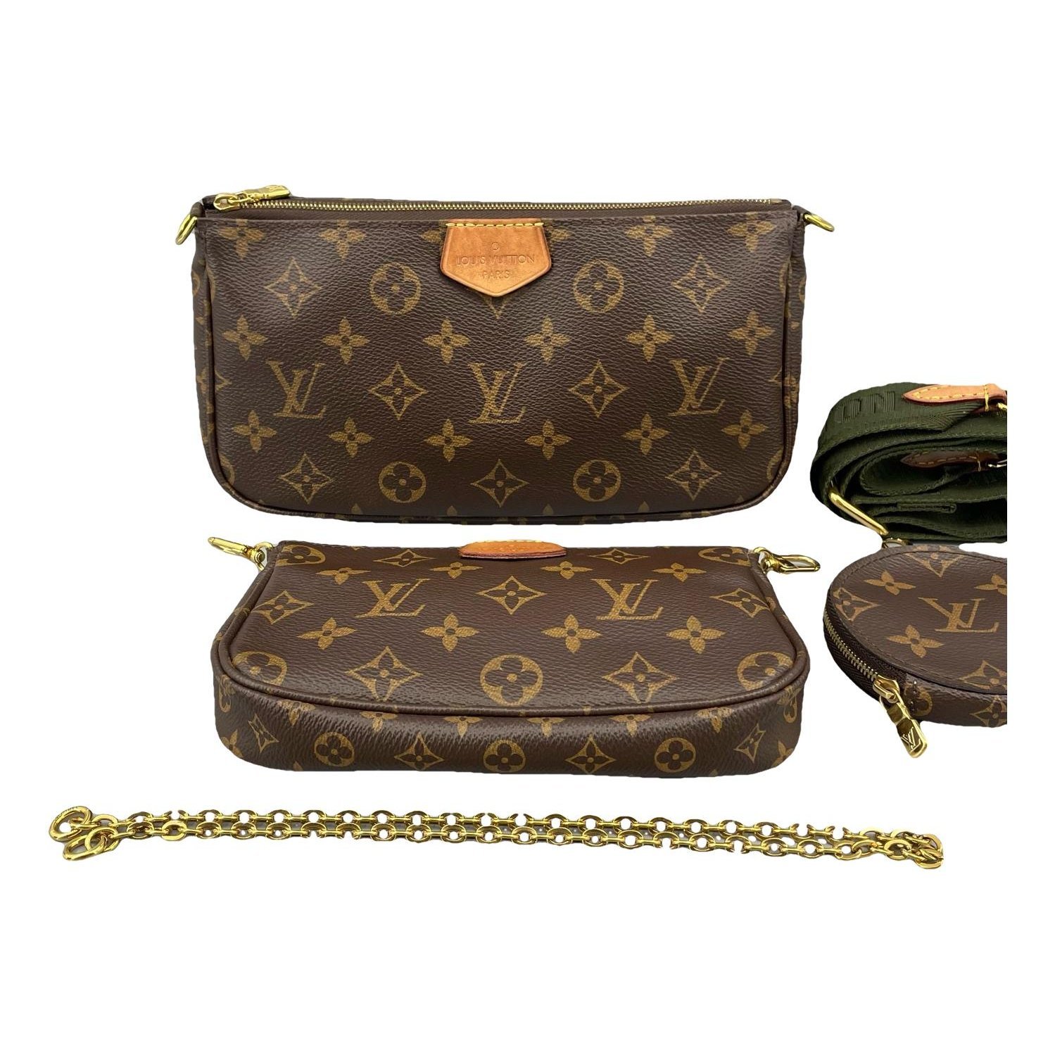 Multi Pochette Accessoires leather handbag