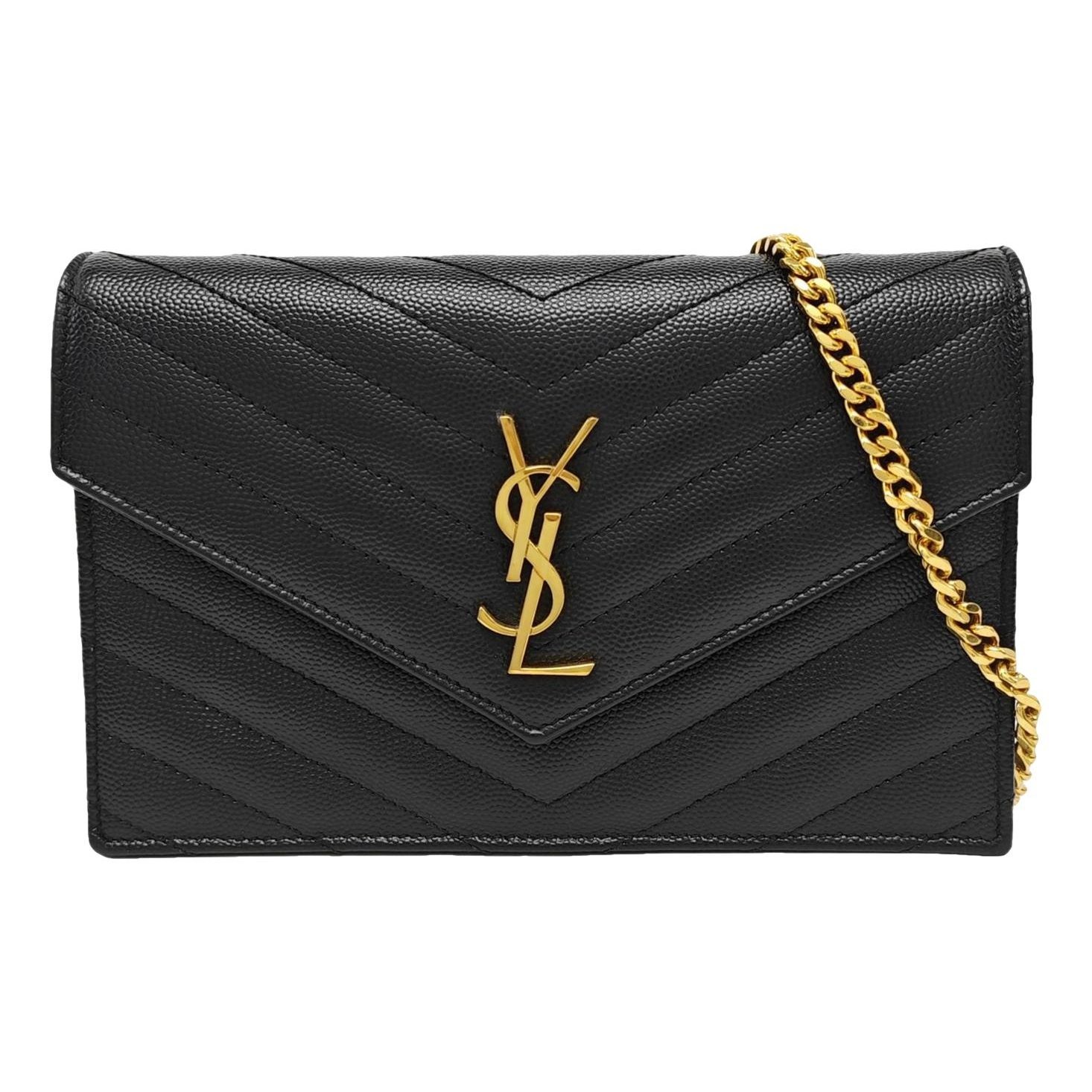 Baby monogramme leather handbag