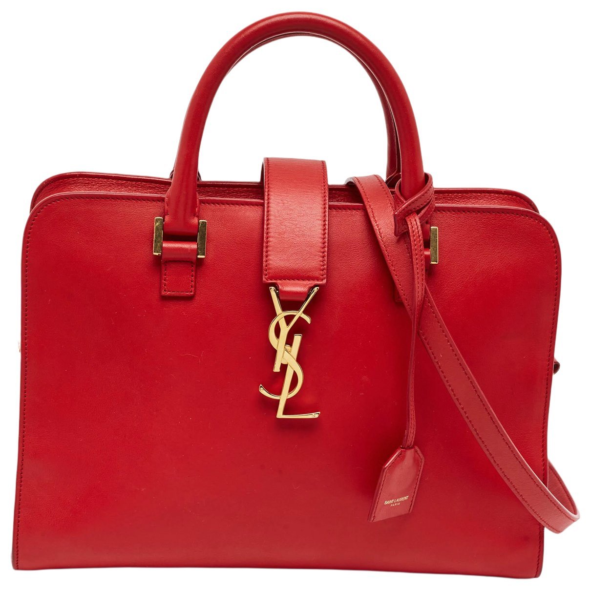 Leather satchel