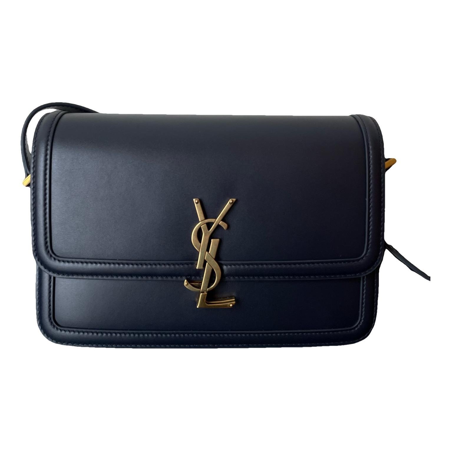 Solférino leather handbag