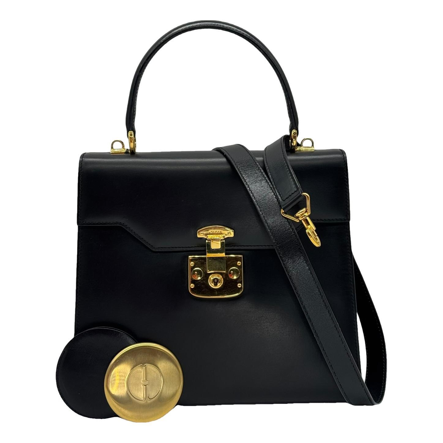 Lady Lock leather crossbody bag