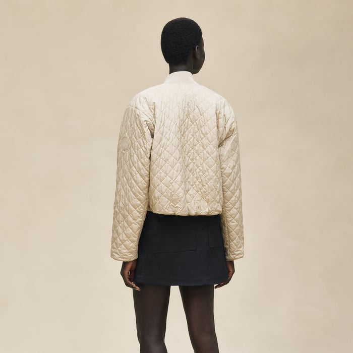 Beige Pierre d'Istrie "Cahier Du Colporteur" Reversible Jacket