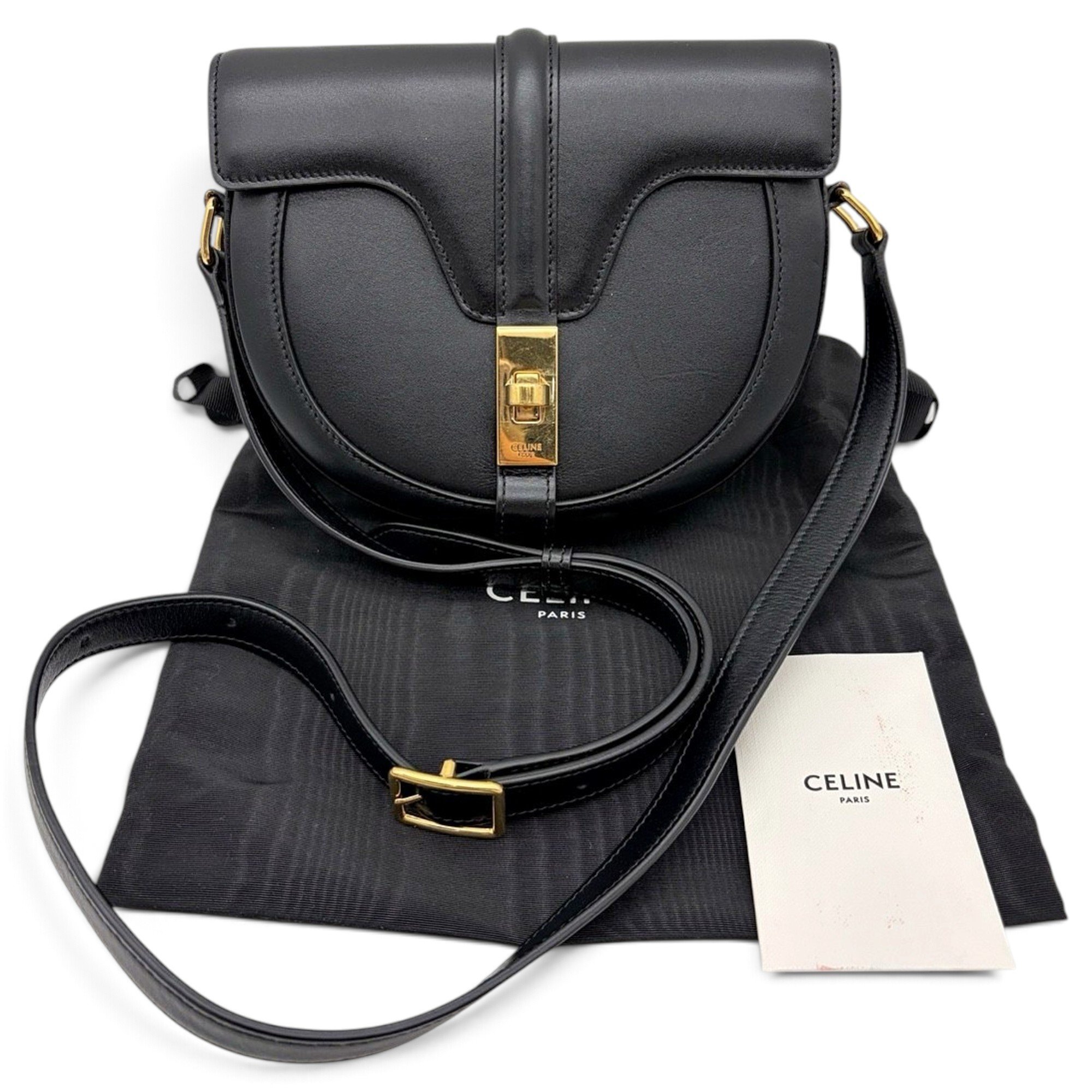 Folco leather crossbody bag