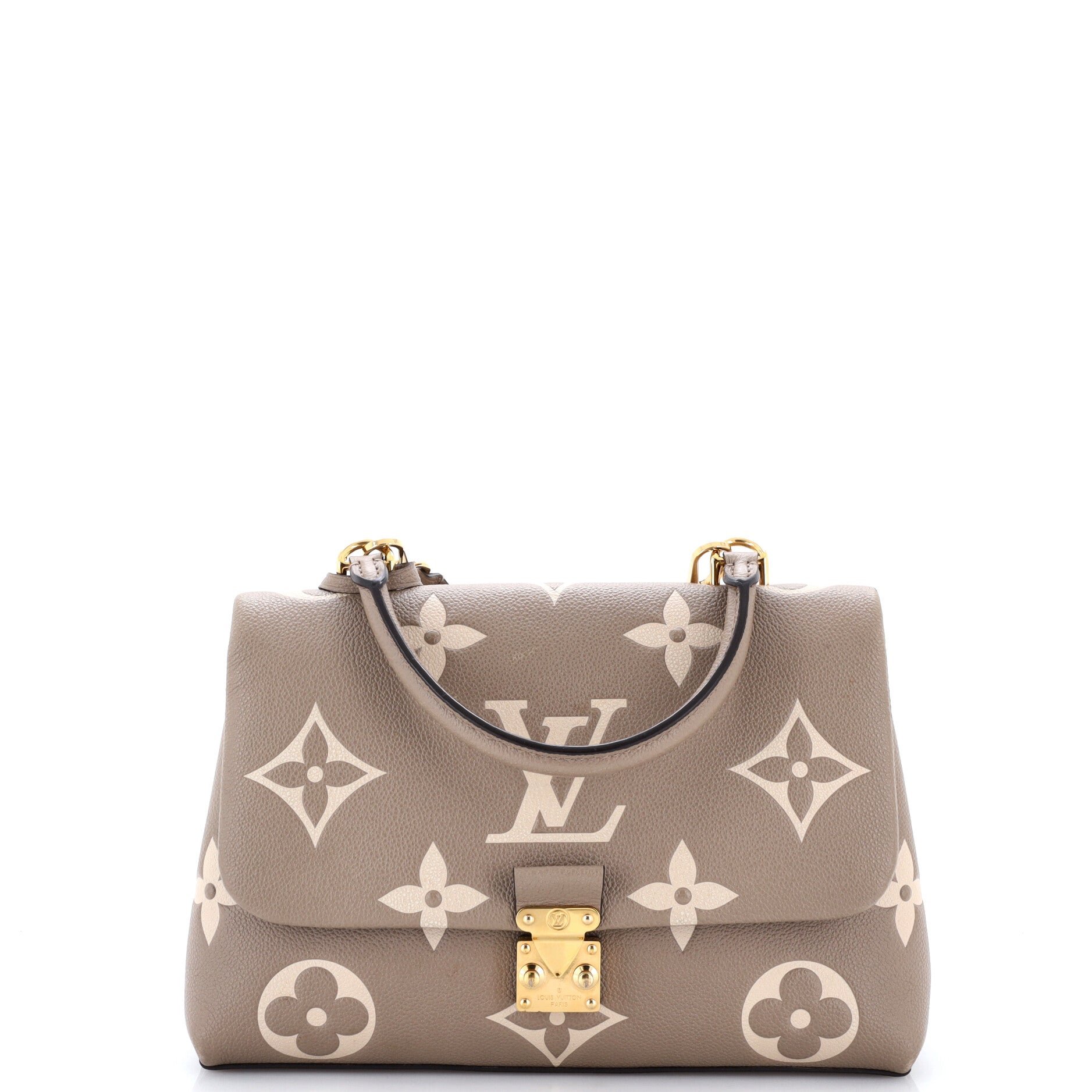 Louis Vuitton Madeleine Handbag Bicolor Monogram Empreinte Giant MM