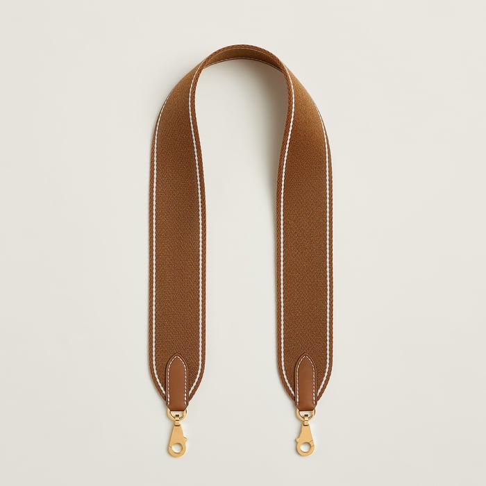 Sangle Wooly Sellier Bicolor Bag Strap