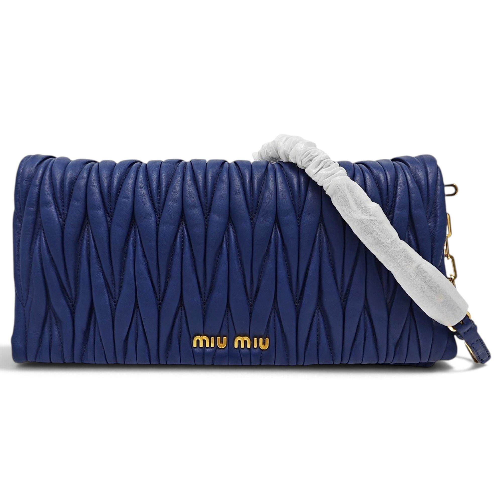 Miu delice leather crossbody bag