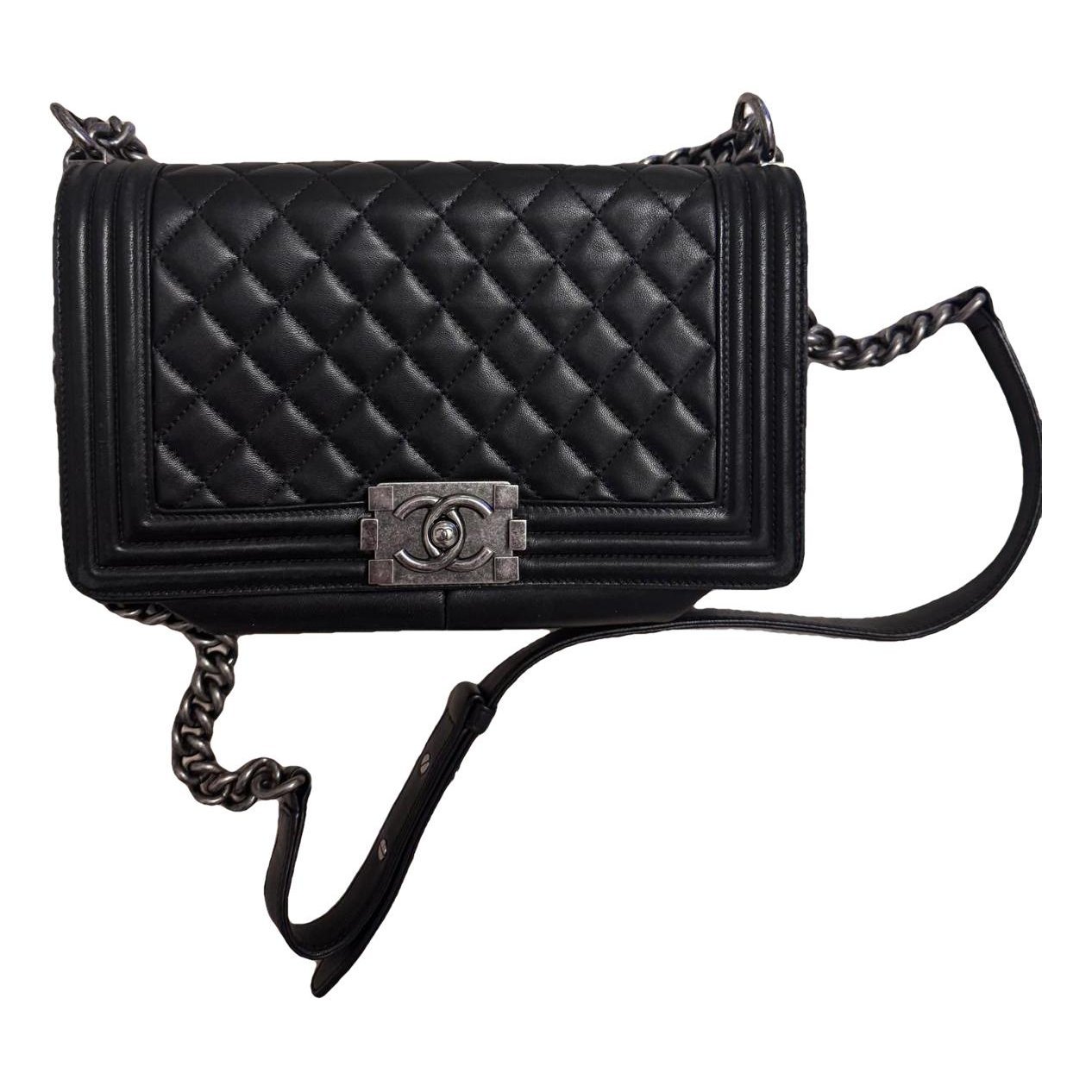 Boy leather crossbody bag