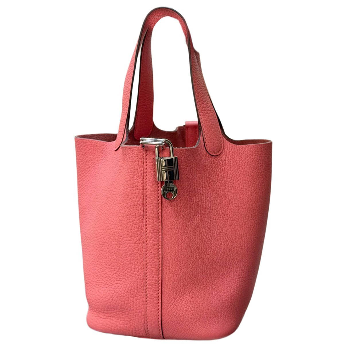 Picotin leather handbag
