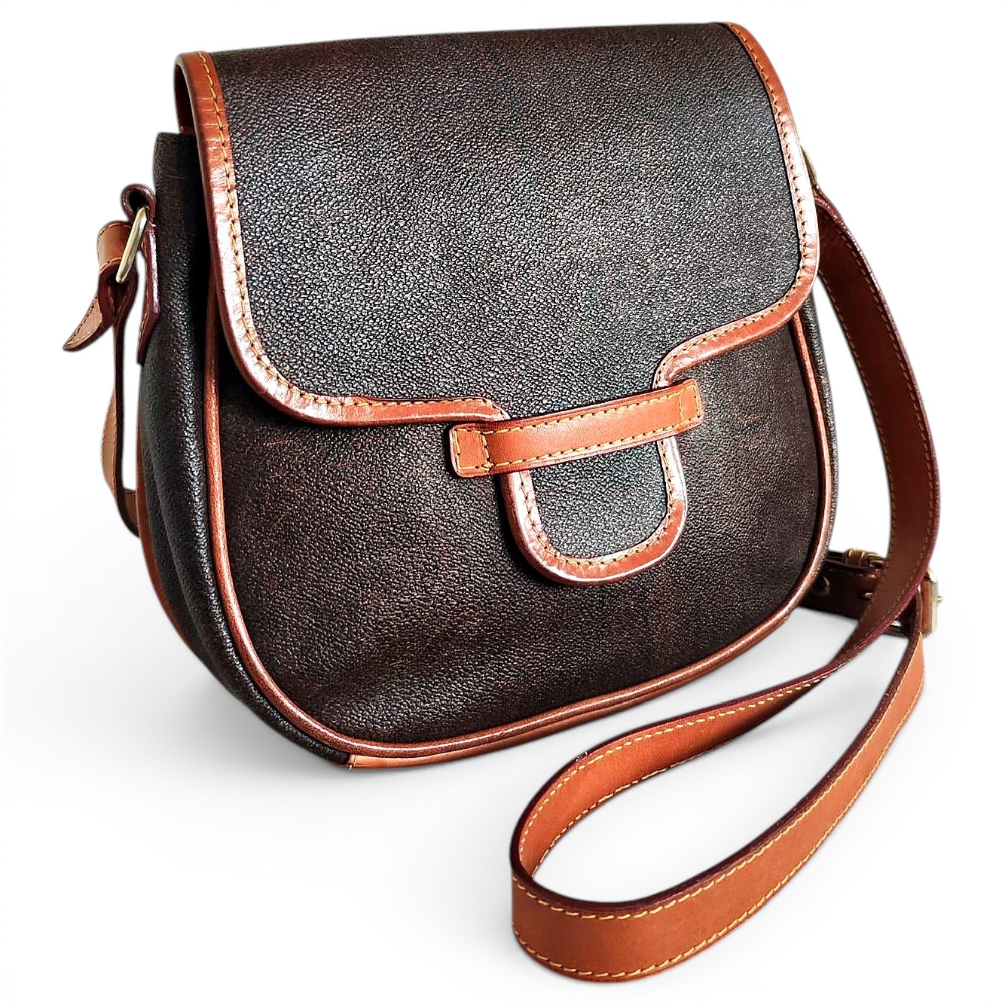 Leather crossbody bag