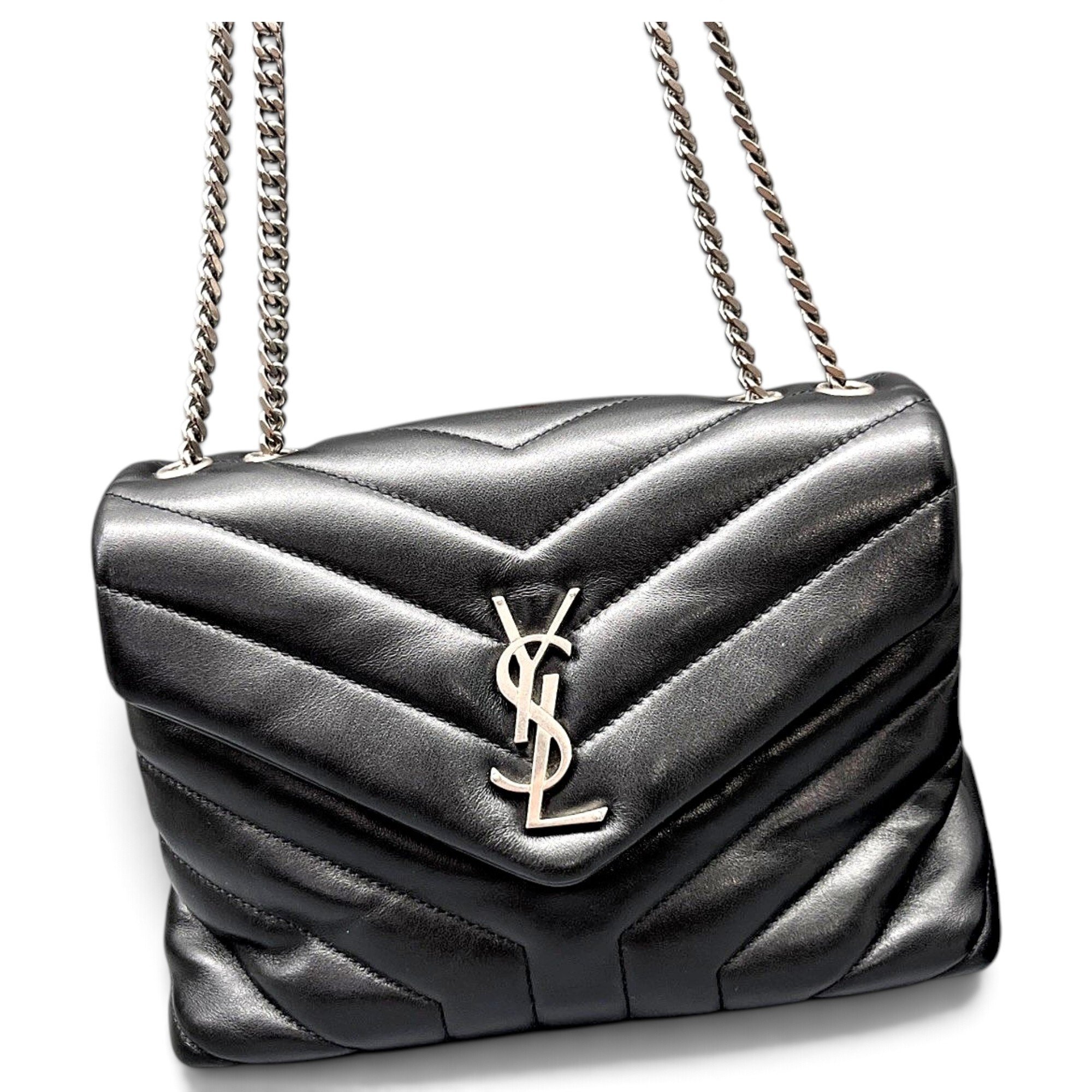 Loulou leather handbag