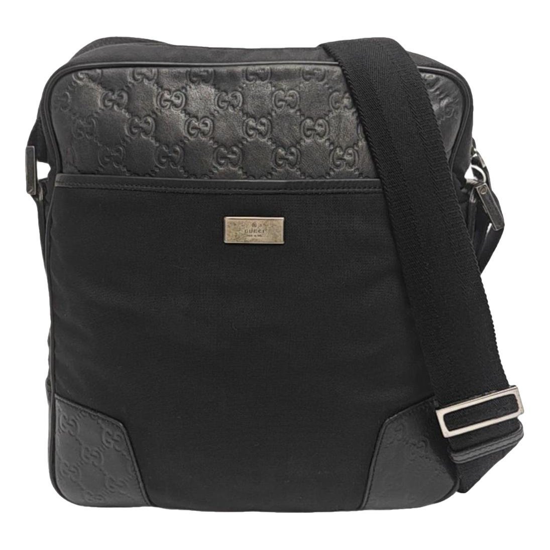 GG Marmont Zip Messenger cloth handbag