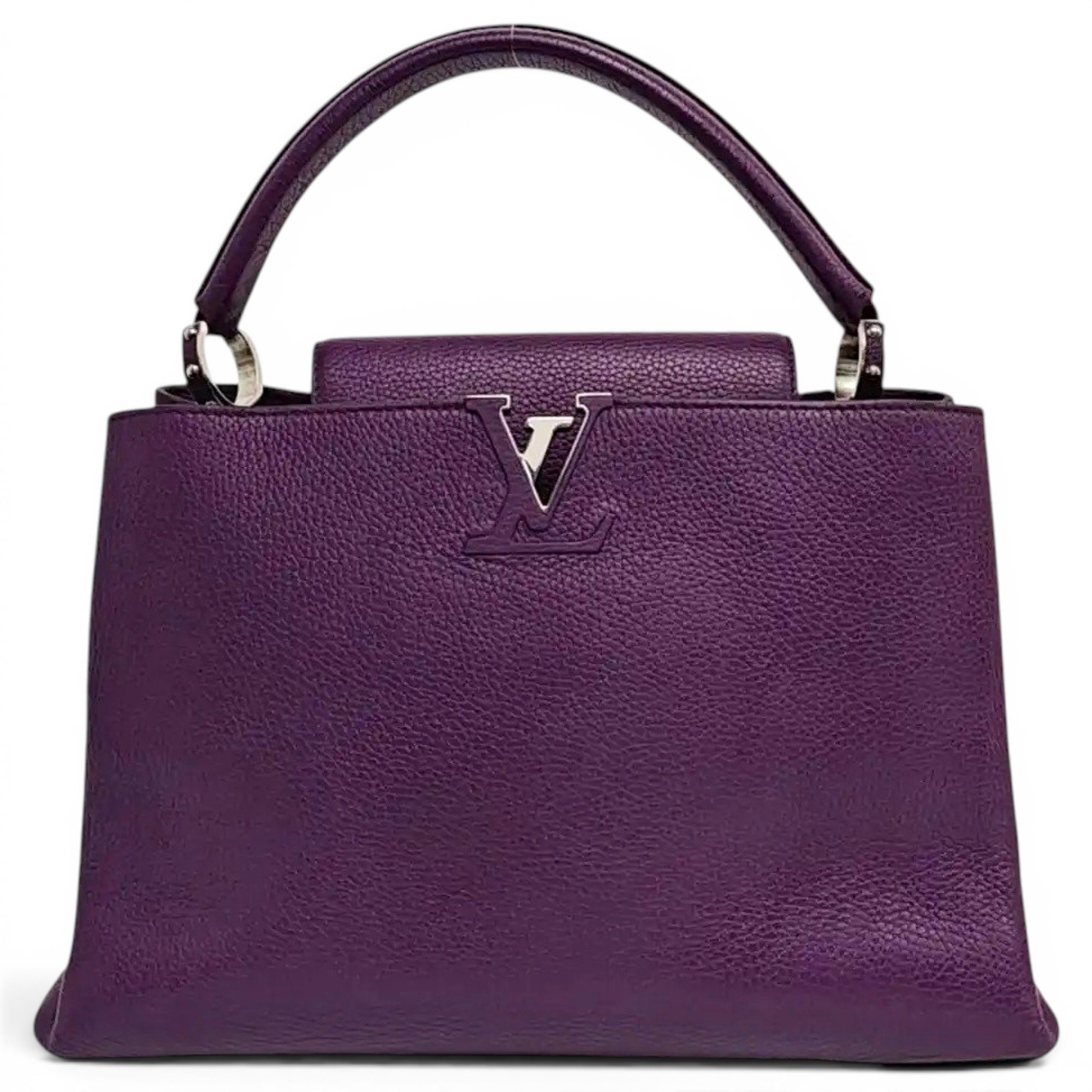 Capucines leather handbag