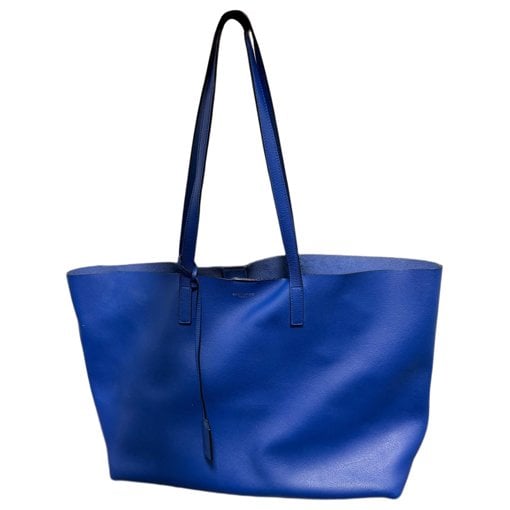 Shopping leather tote