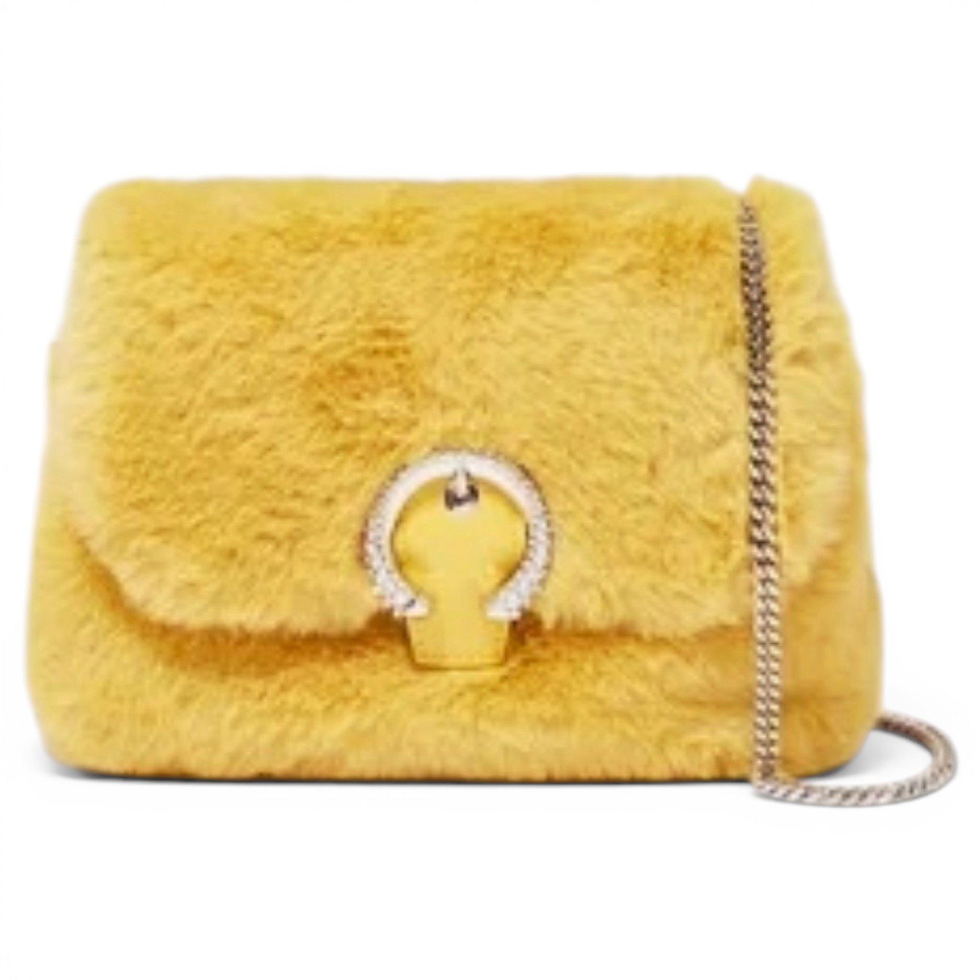Jimmy Choo Madeline faux fur handbag