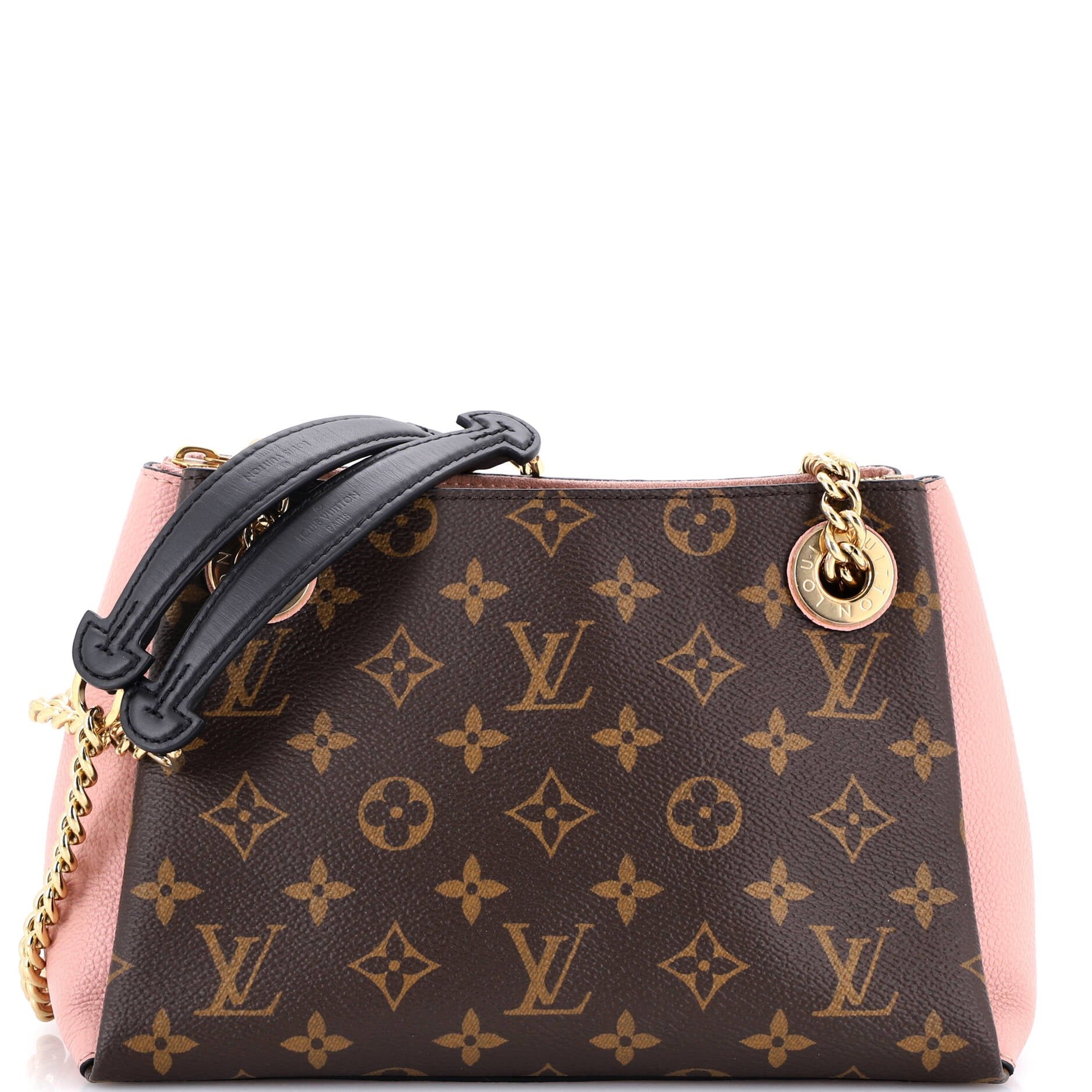 Surene Handbag Monogram Canvas with Leather BB