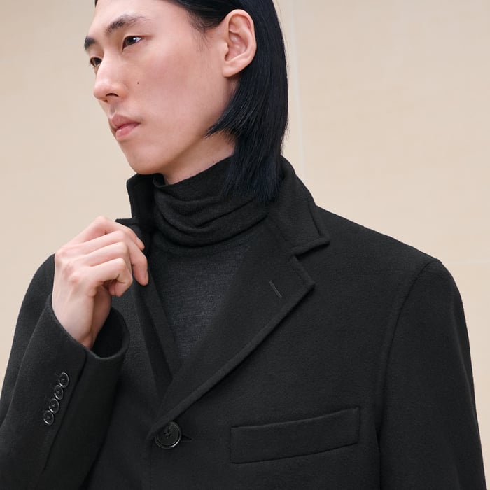 Noir Liverpool Cashmere Coat