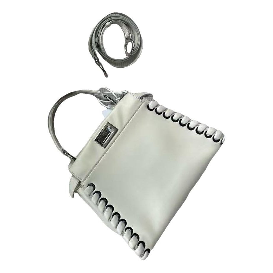 Peekaboo leather handbag