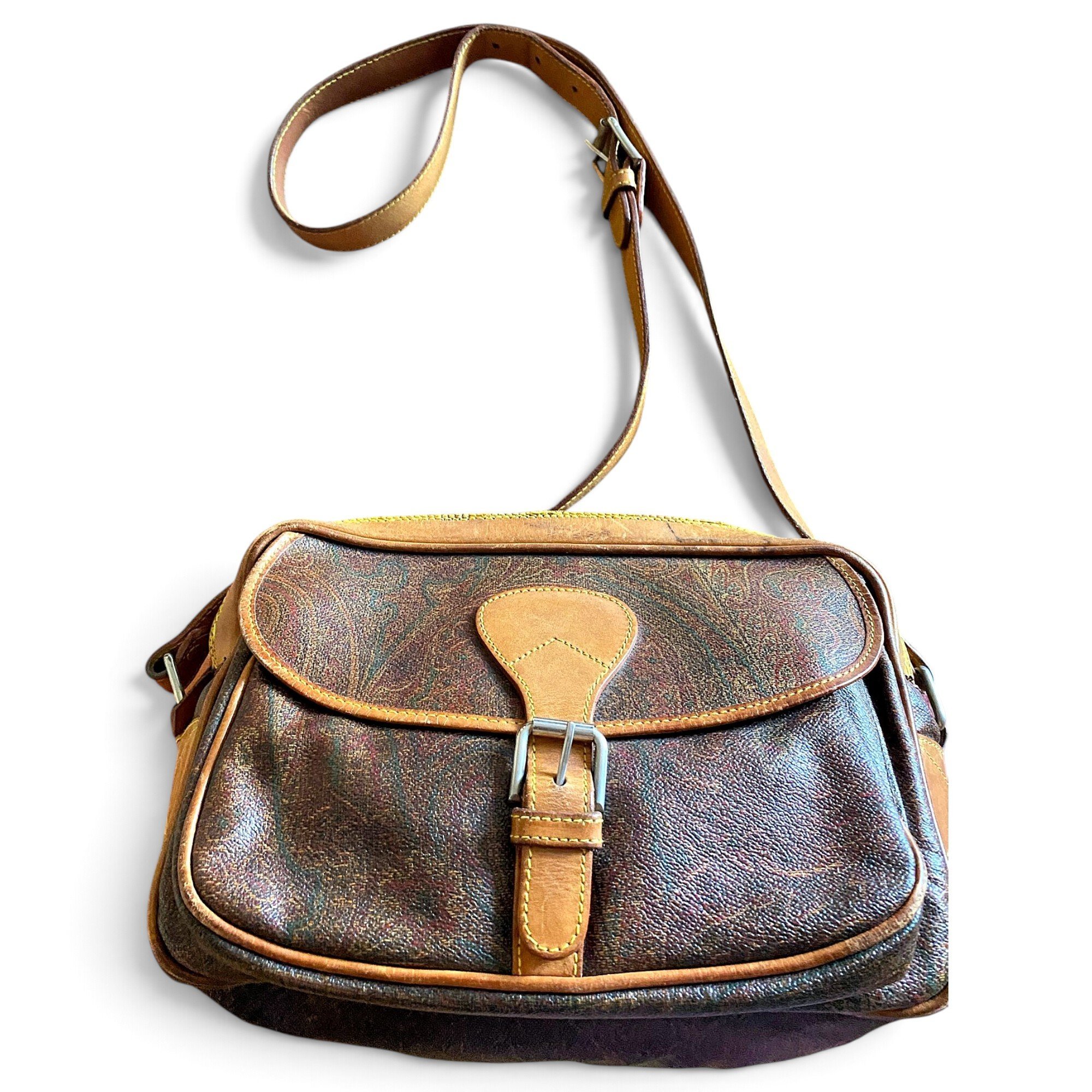 Leather crossbody bag