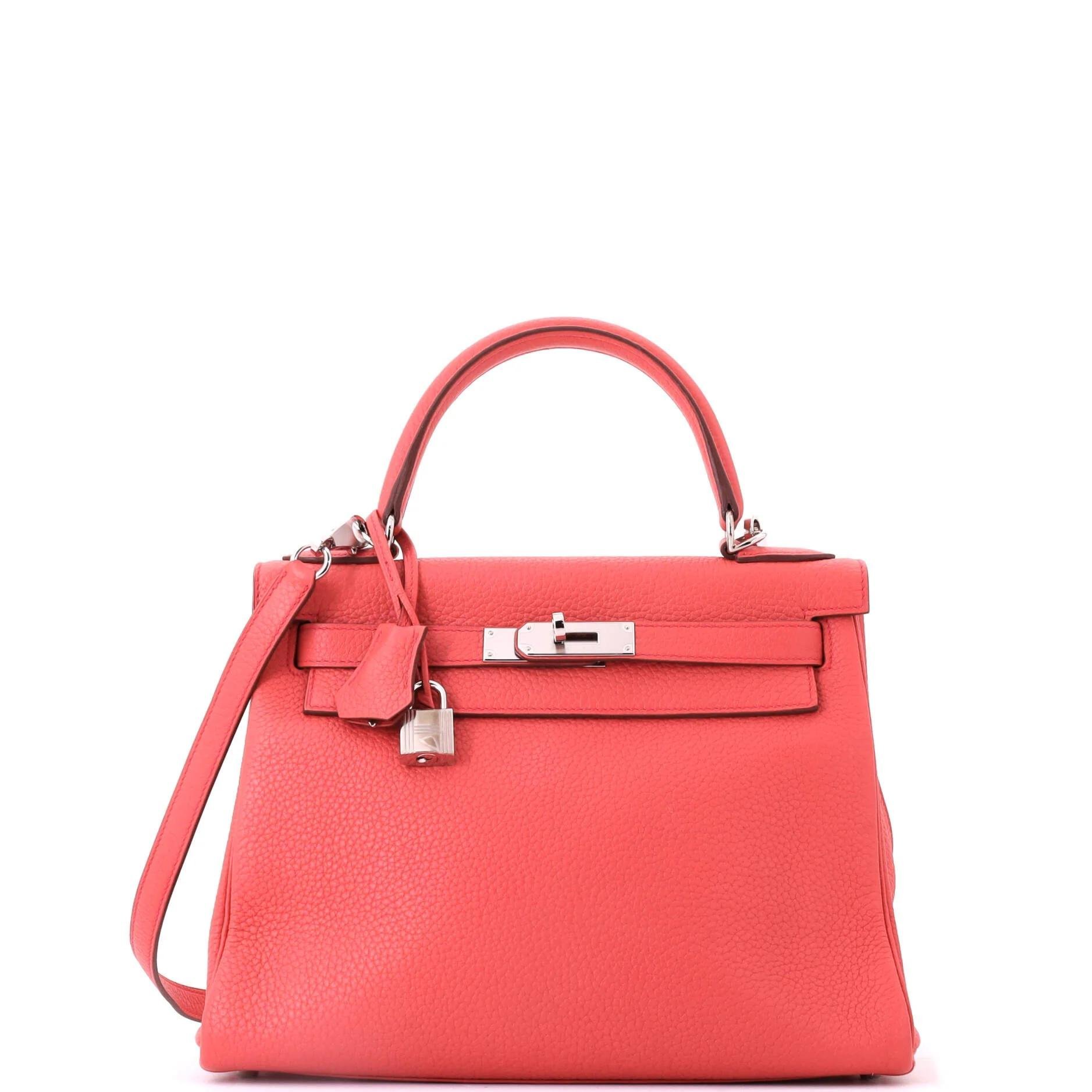 Kelly 28 leather handbag
