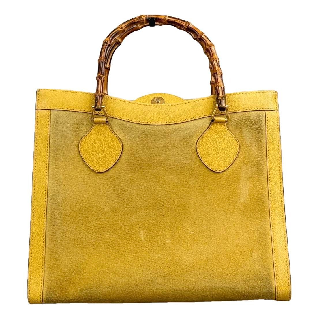 Diana Bamboo leather tote