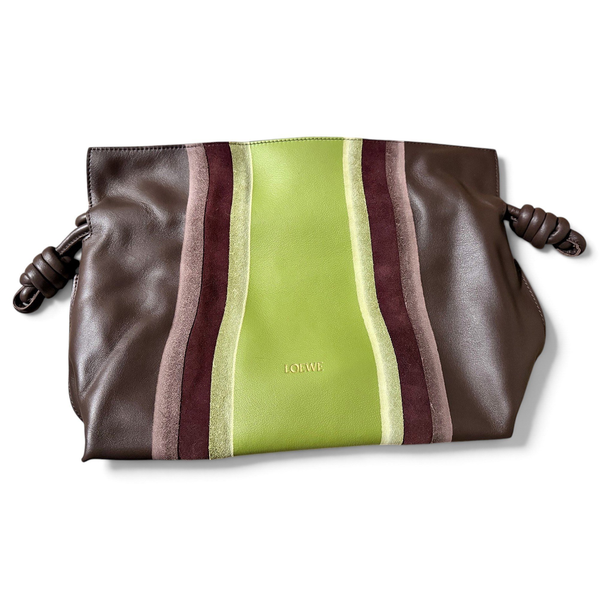 Flamenco leather handbag