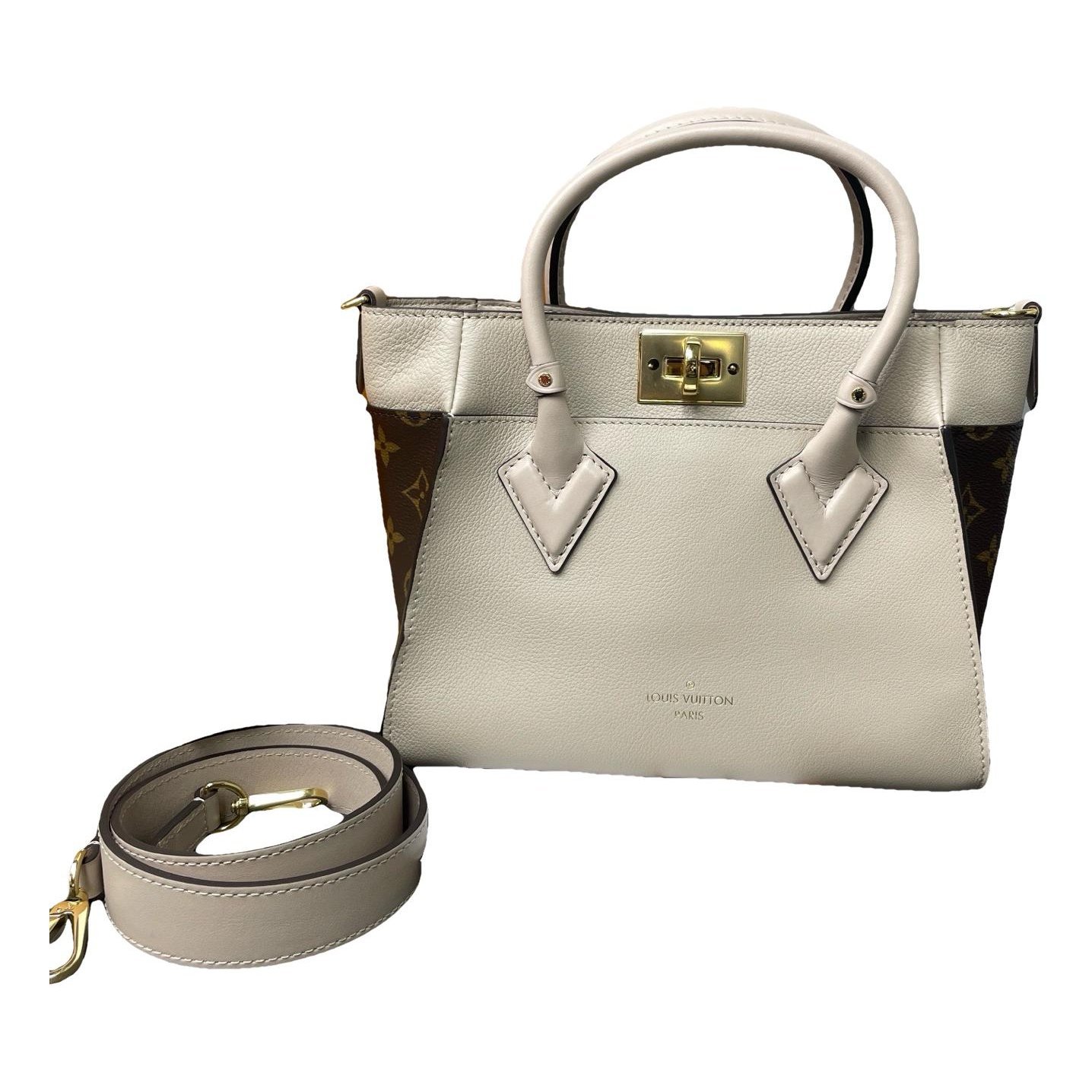 On My Side leather handbag