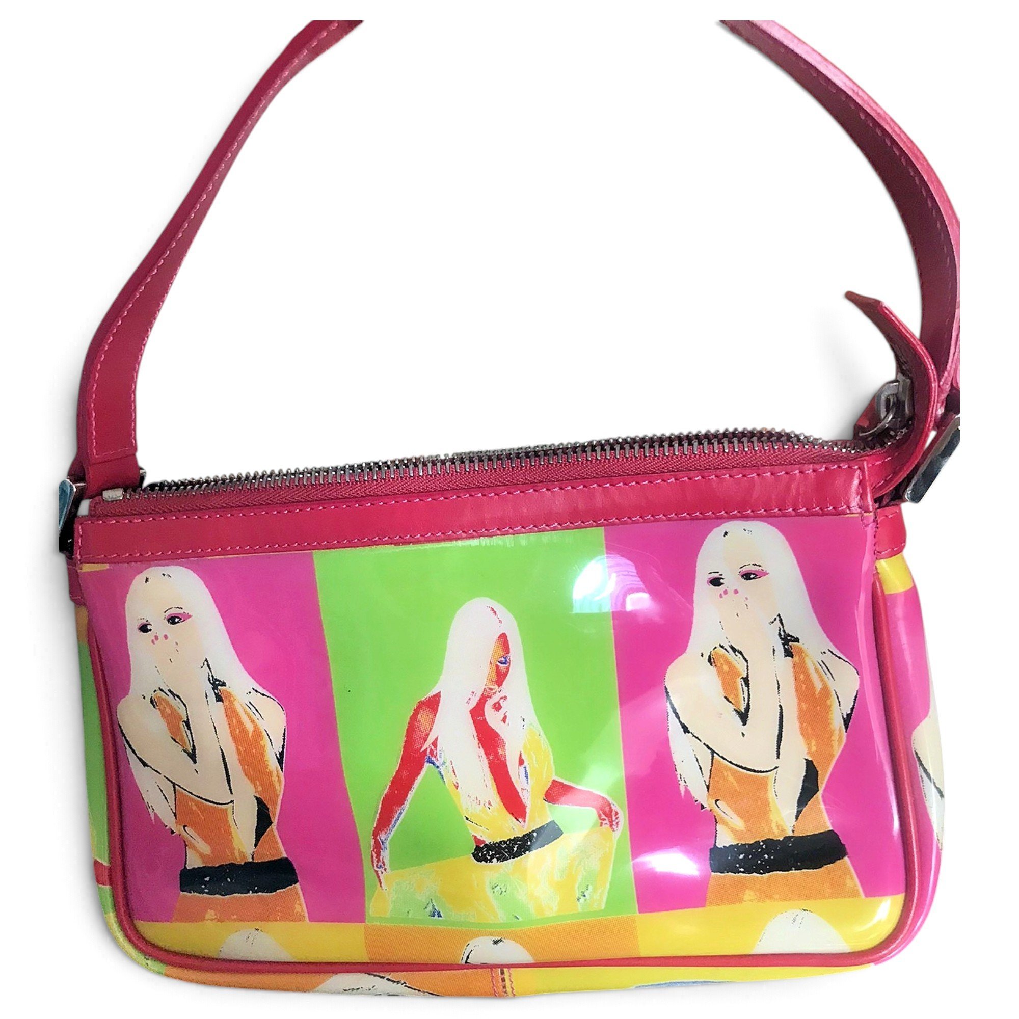 Vinyl handbag