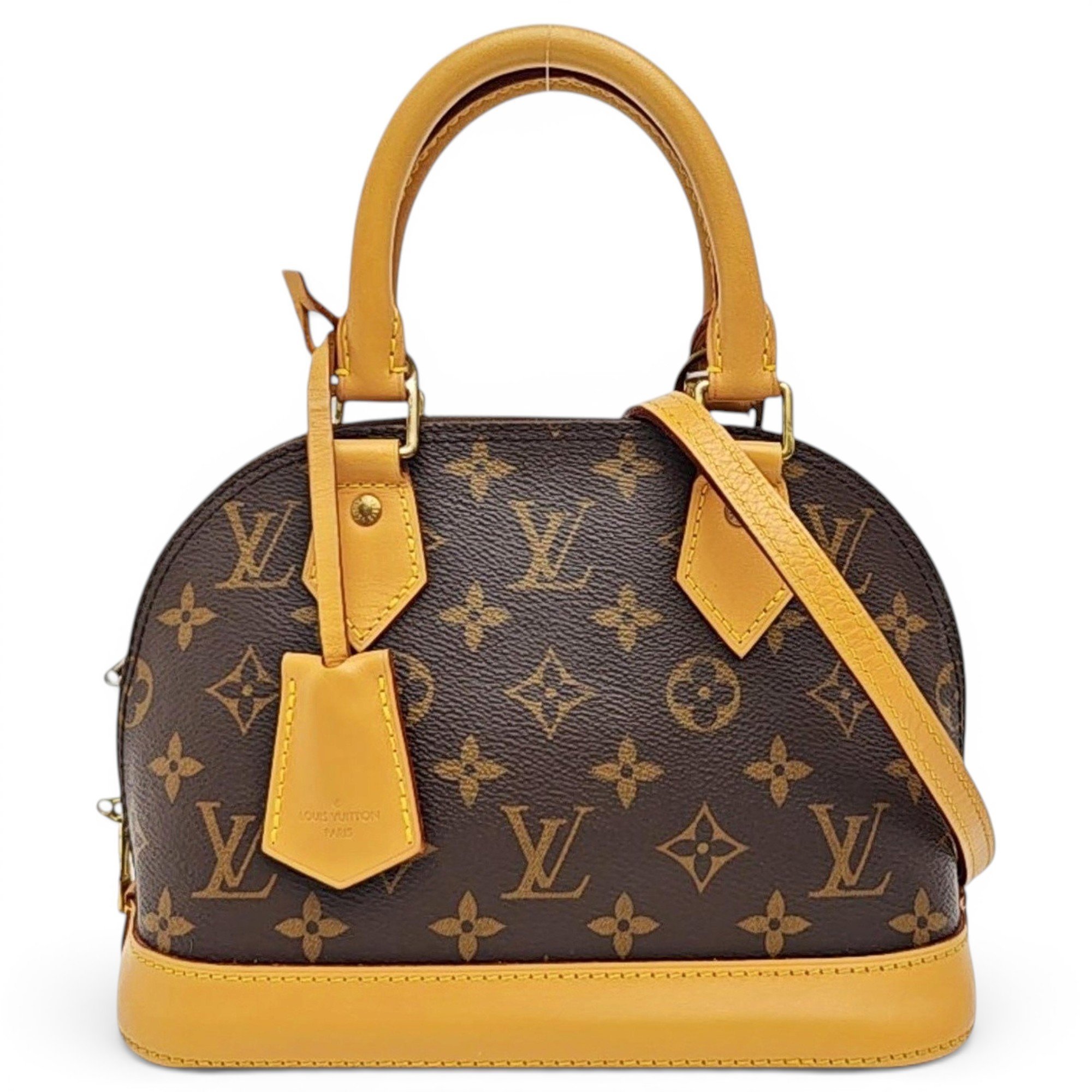 Alma leather handbag