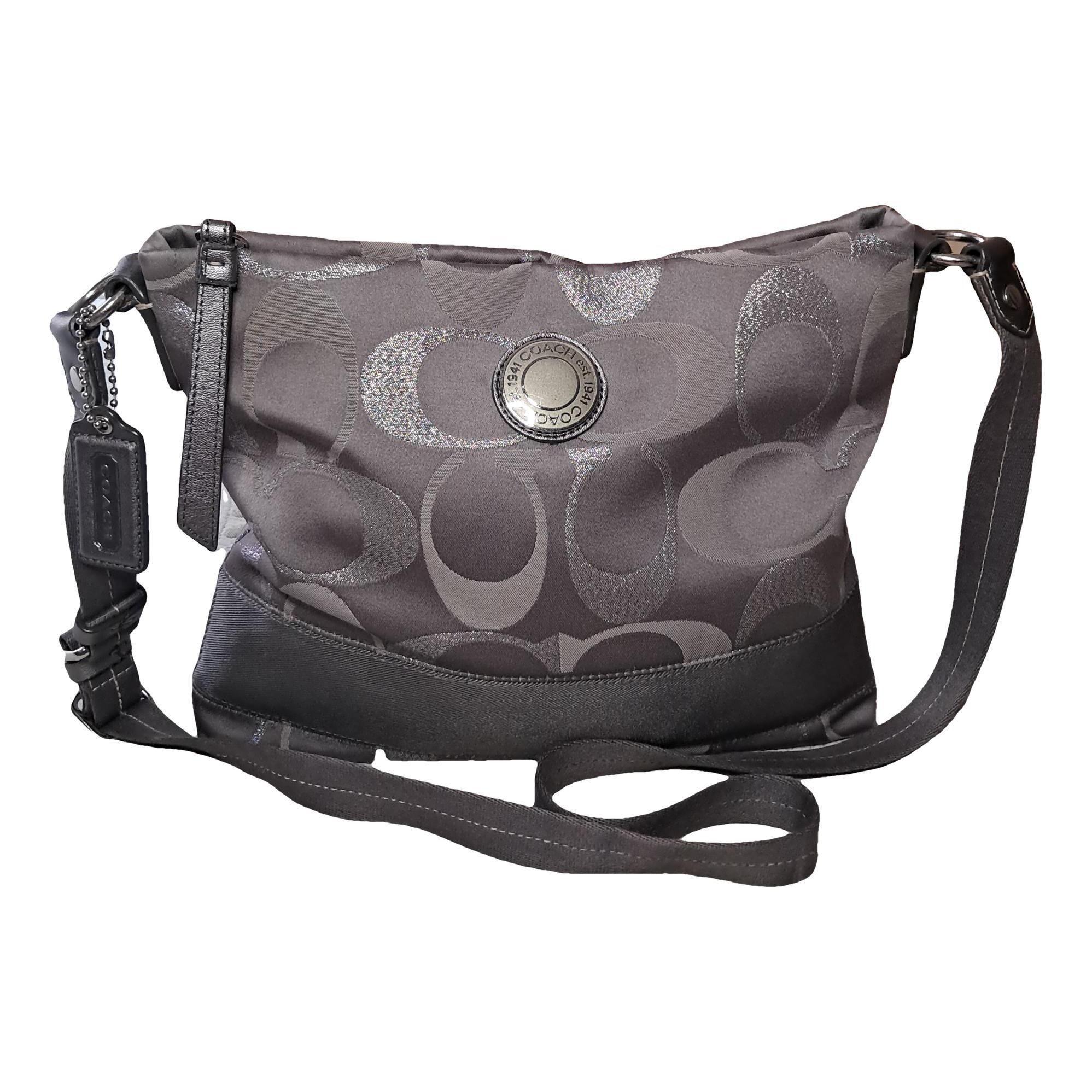 Canvas Courier Crossbody cloth handbag
