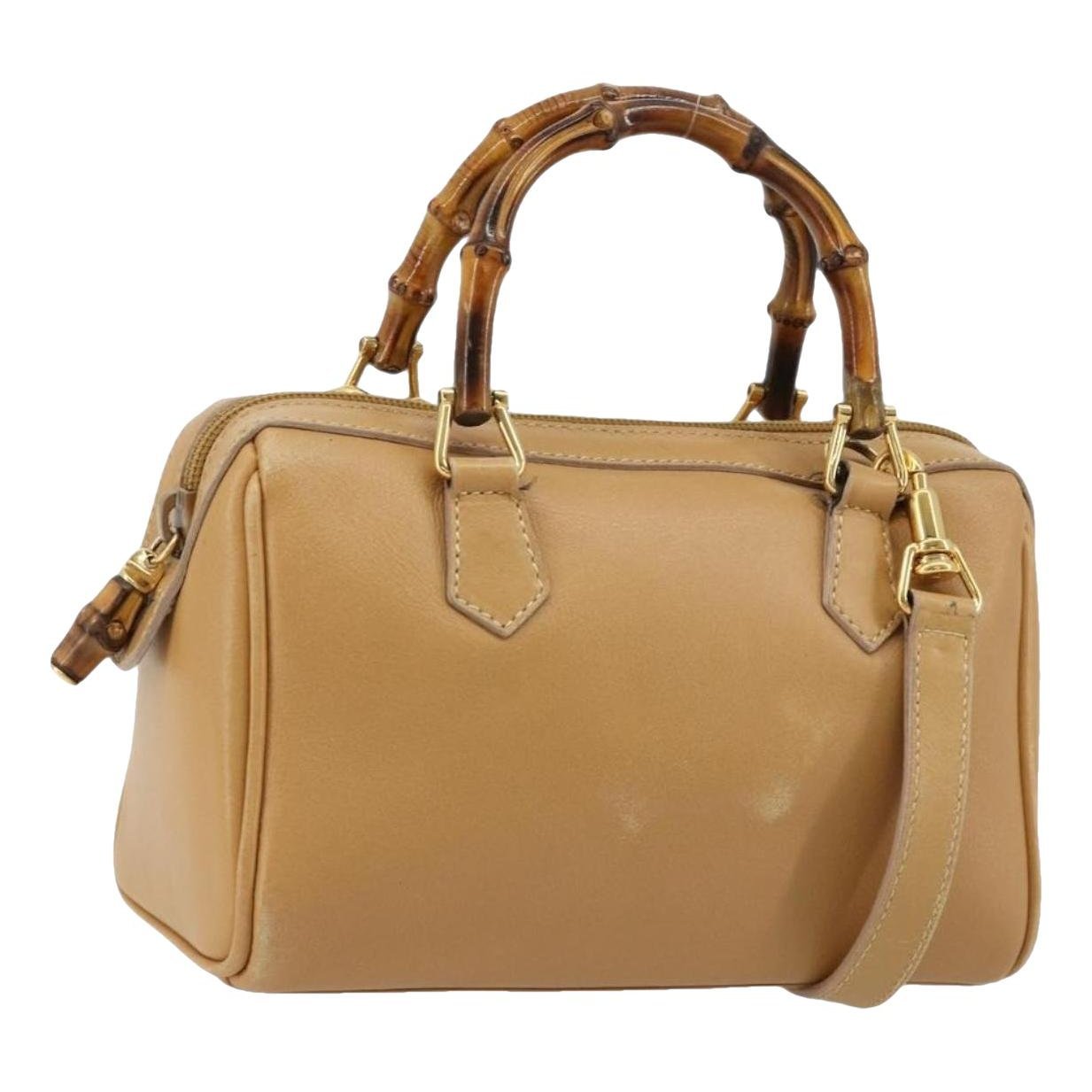 Gucci B leather handbag