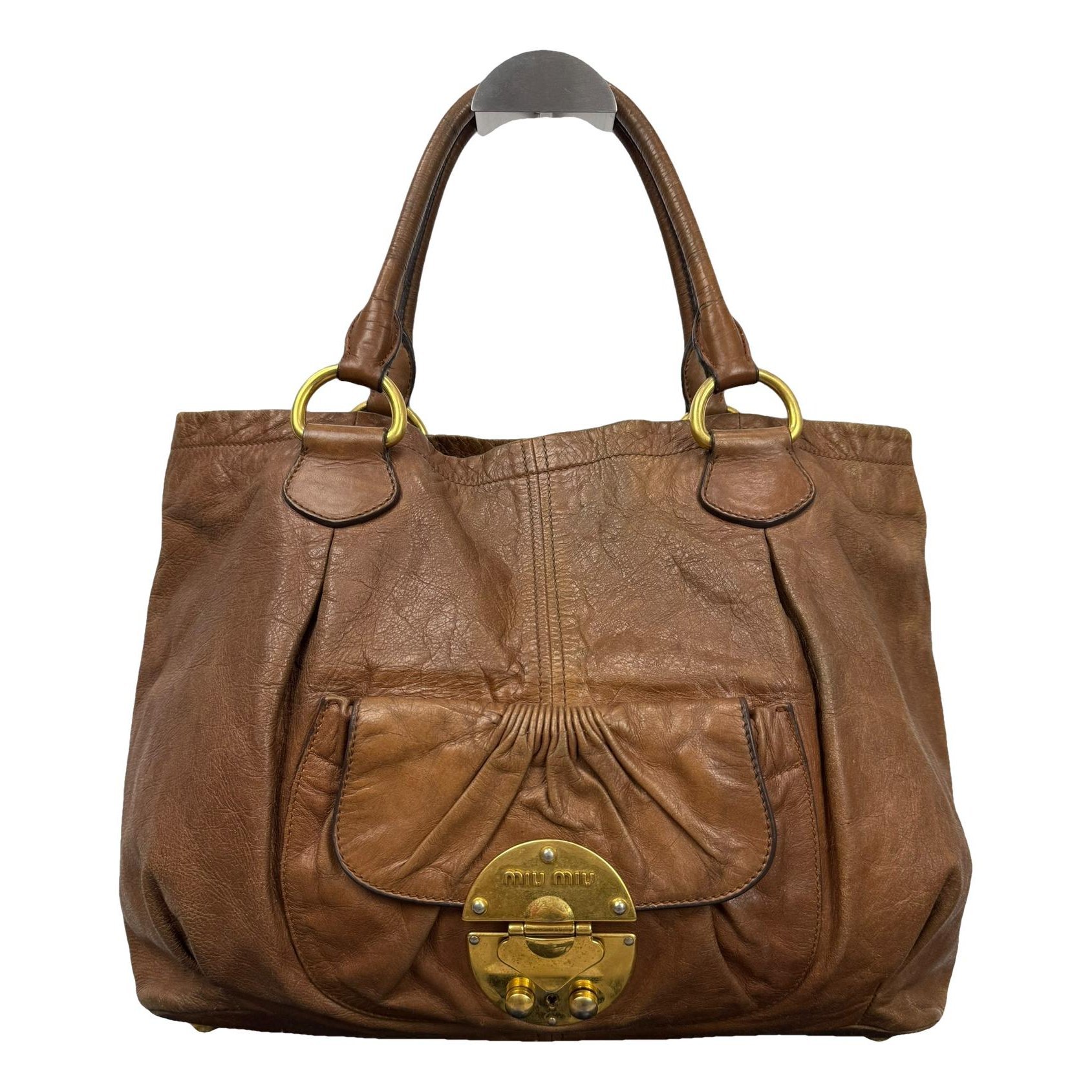 Leather handbag