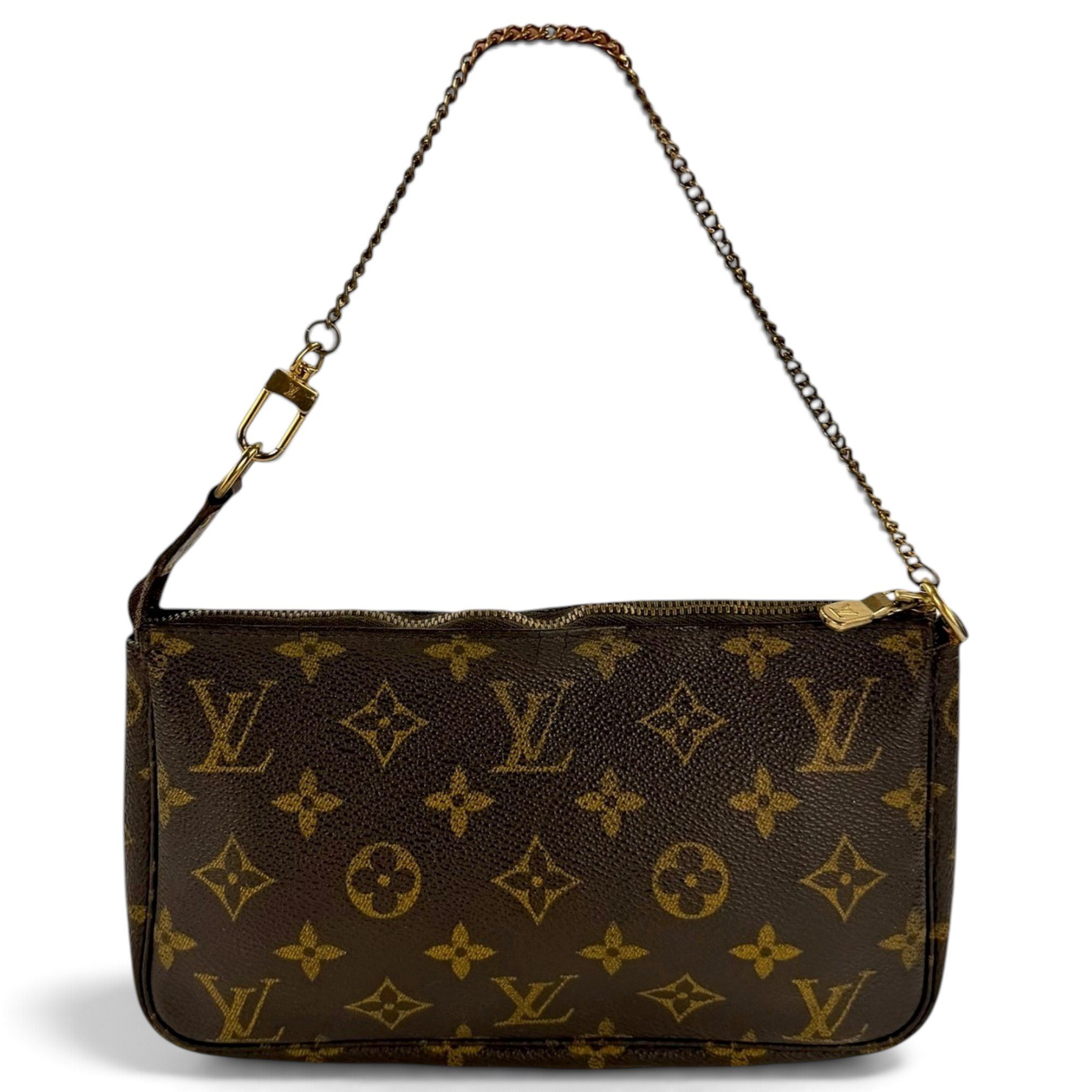 Pochette Accessoire leather handbag