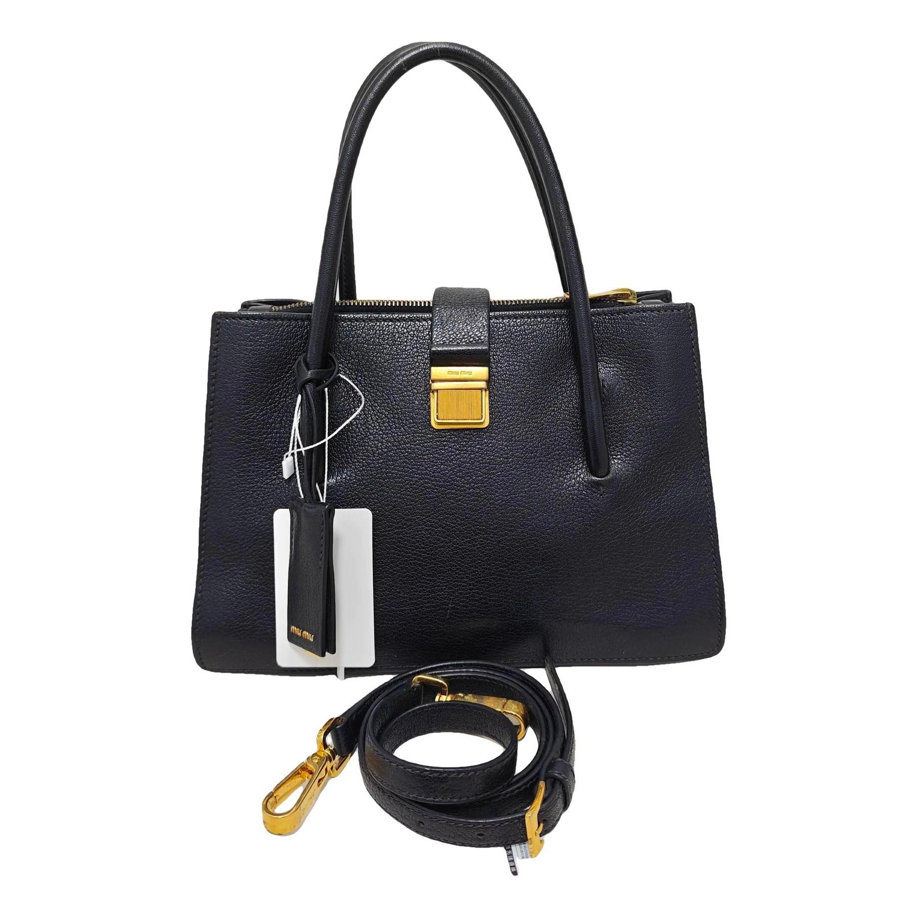 Leather handbag